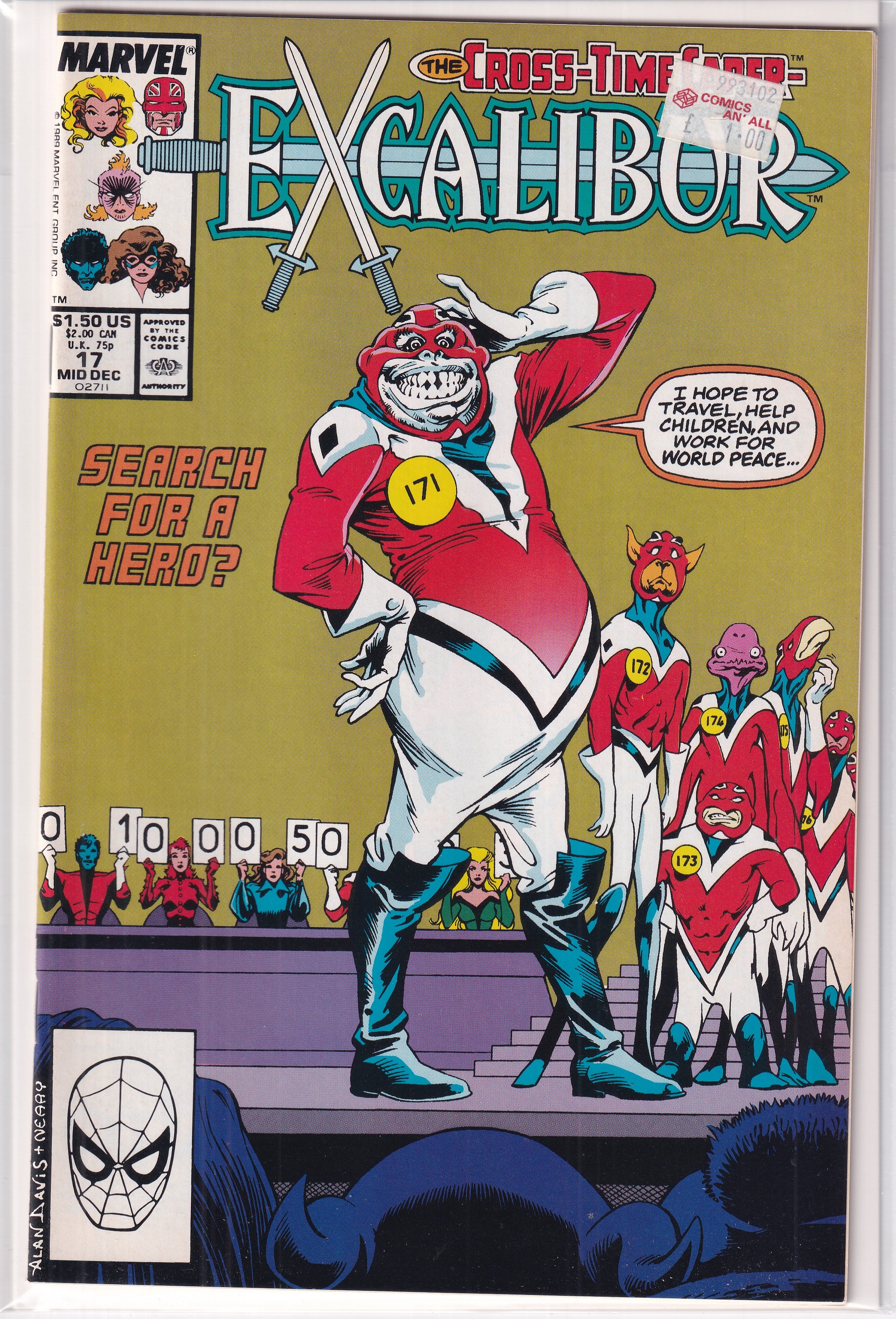 CROSS-TIME CAPER-EXCALIBUR #17 - Slab City Comics