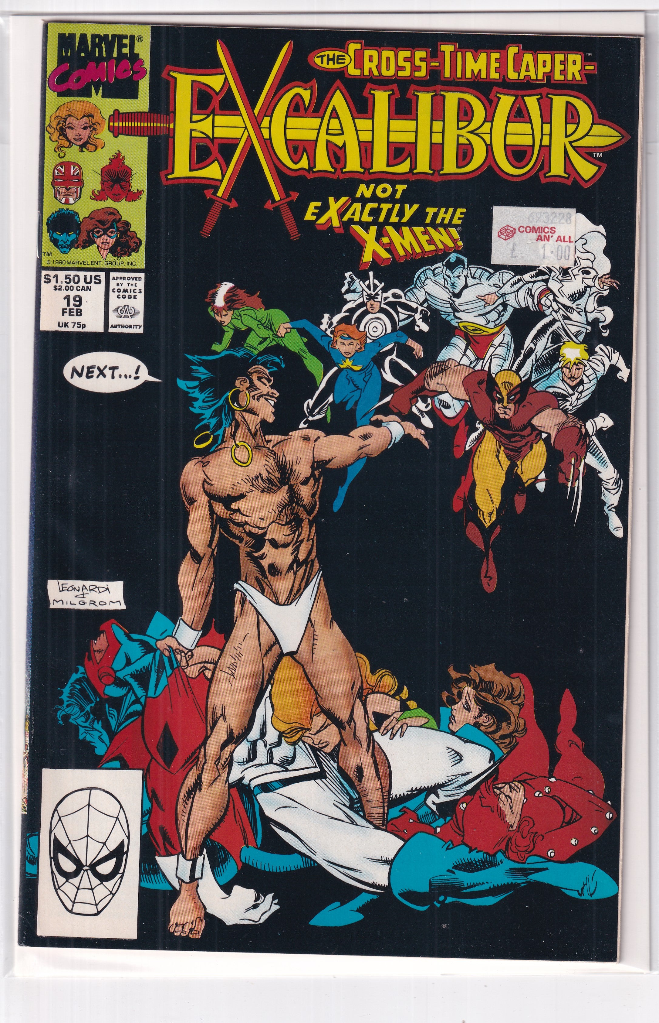 CROSS-TIME CAPER-EXCALIBUR #19 - Slab City Comics