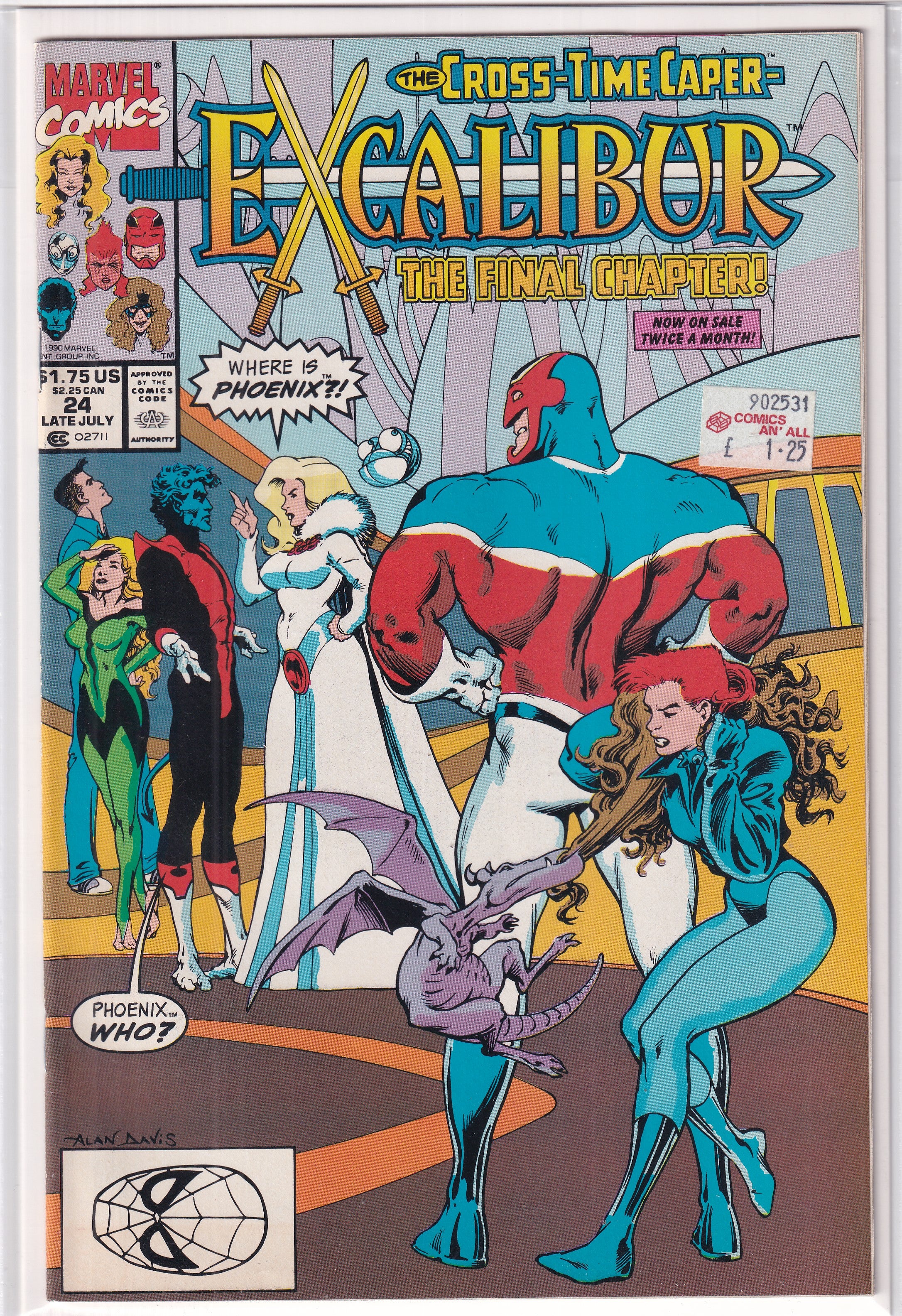 CROSS-TIME CAPER-EXCALIBUR #24 - Slab City Comics