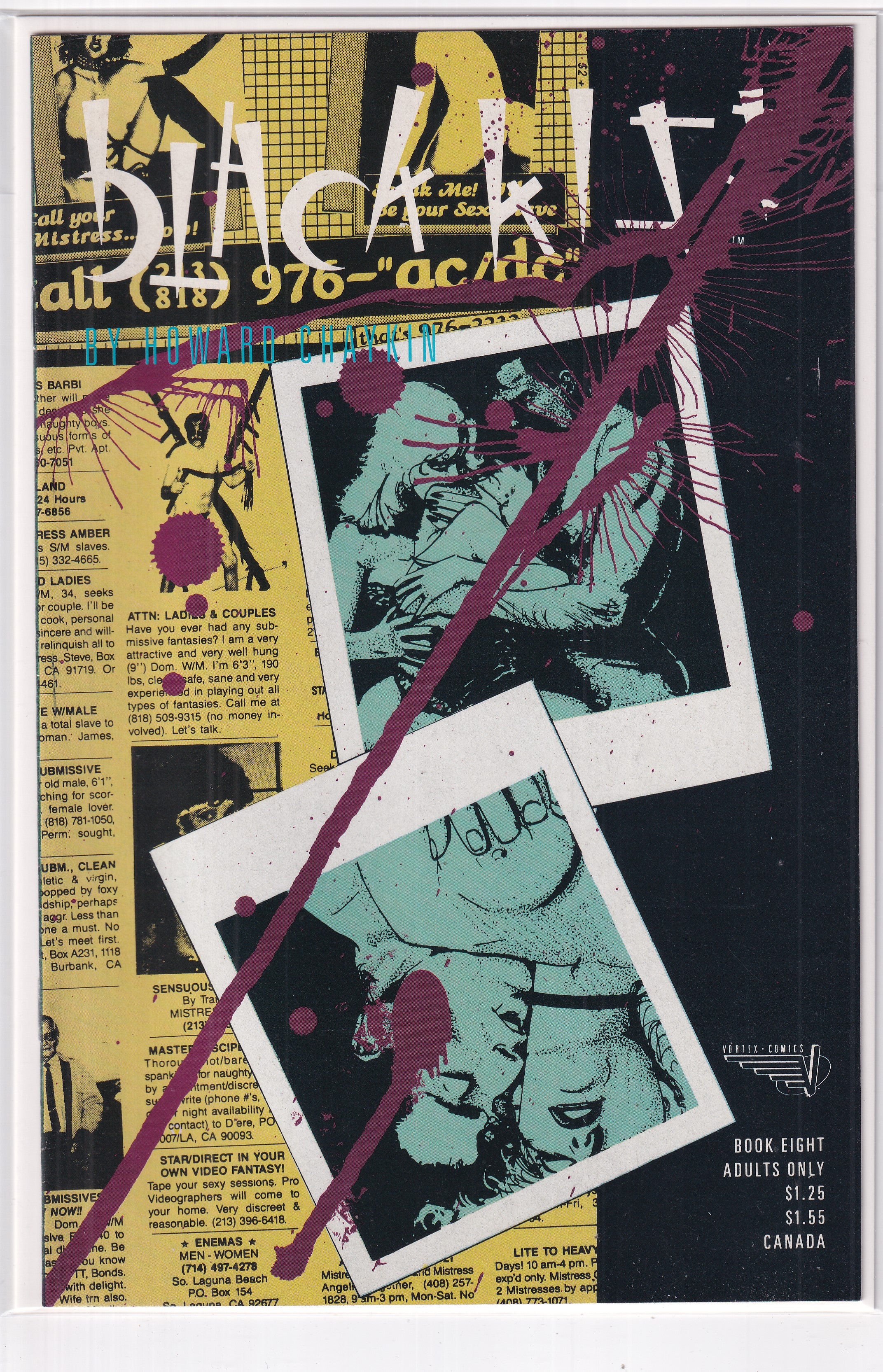 BLACK KISS #8 - Slab City Comics