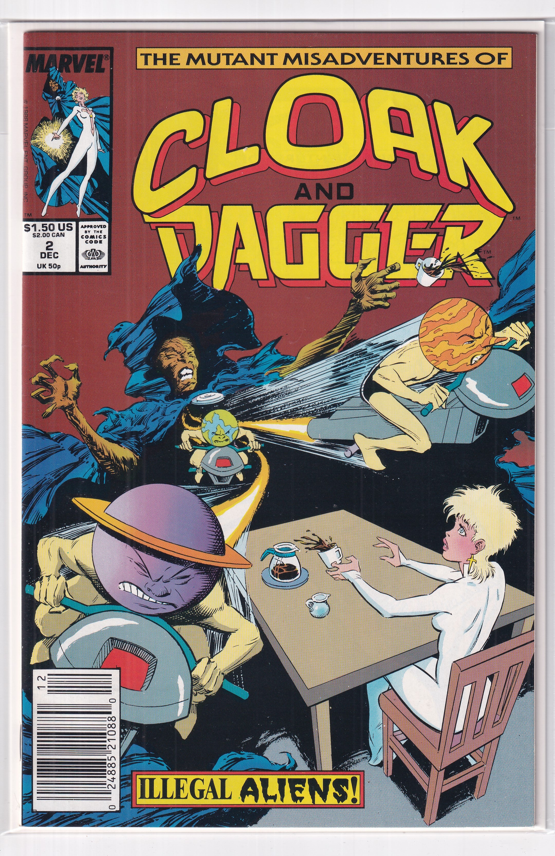 CLOAK AND DAGGER #2 - Slab City Comics