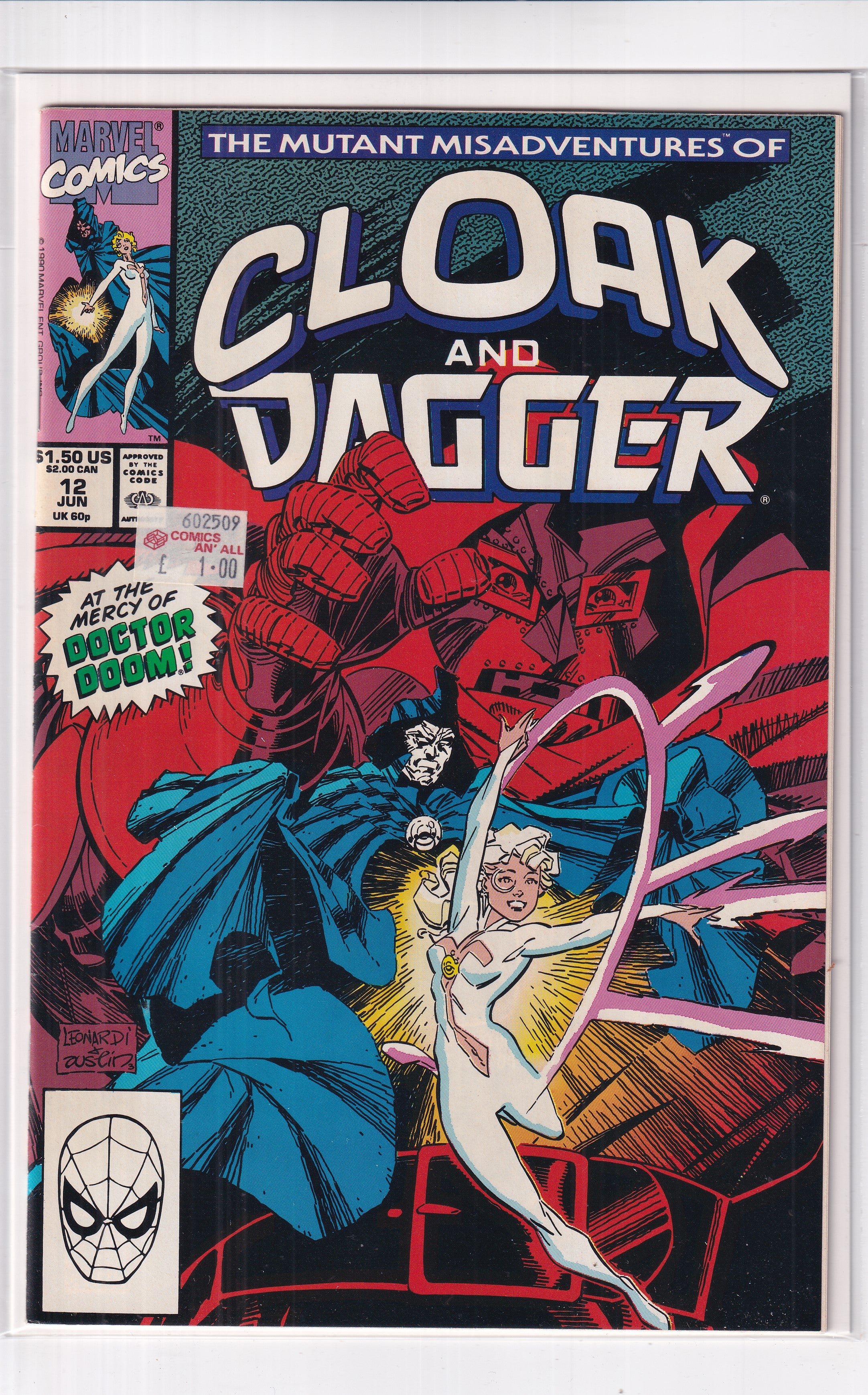 CLOAK AND DAGGER #12 - Slab City Comics