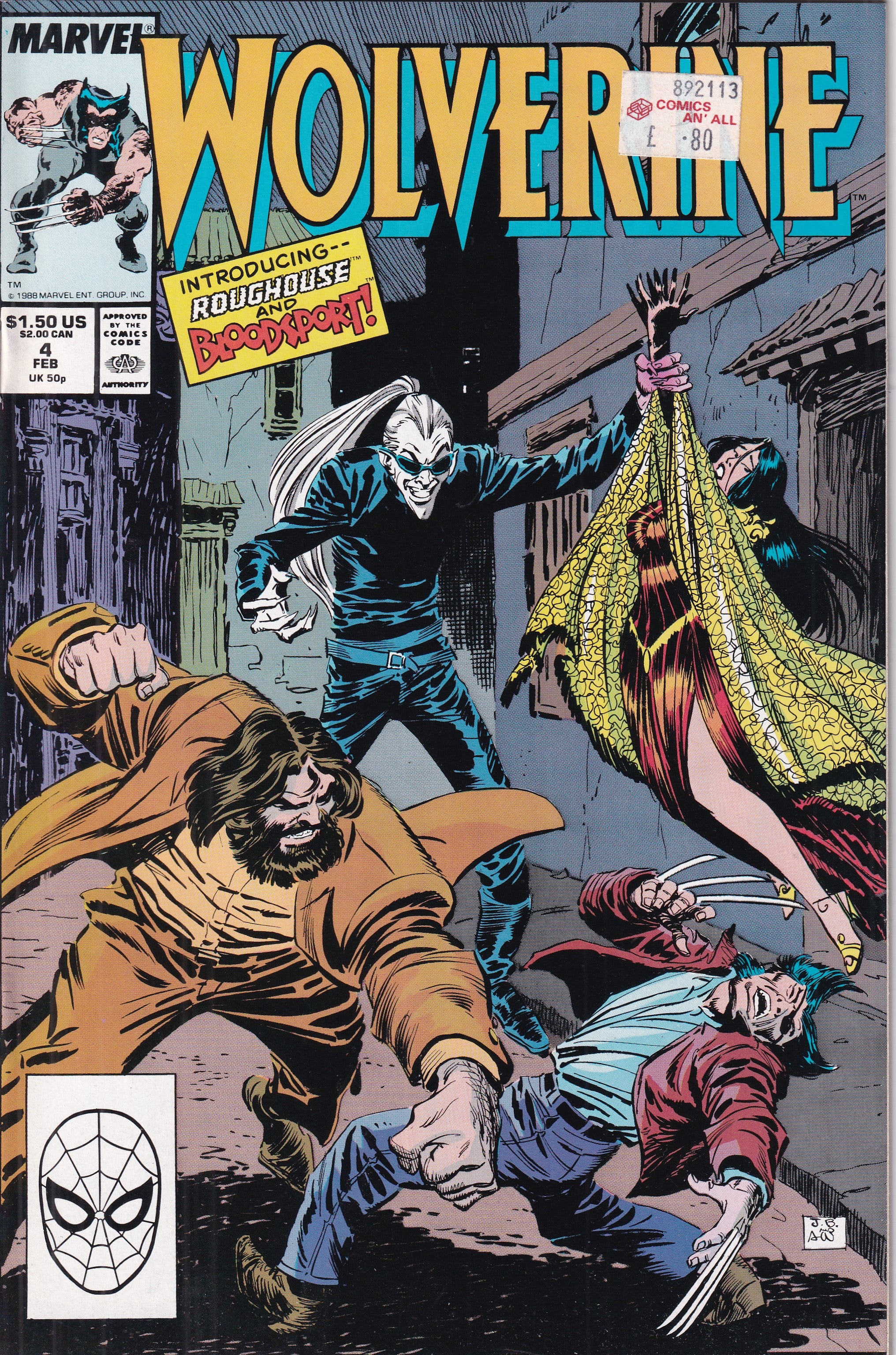 WOLVERINE #4 - Slab City Comics
