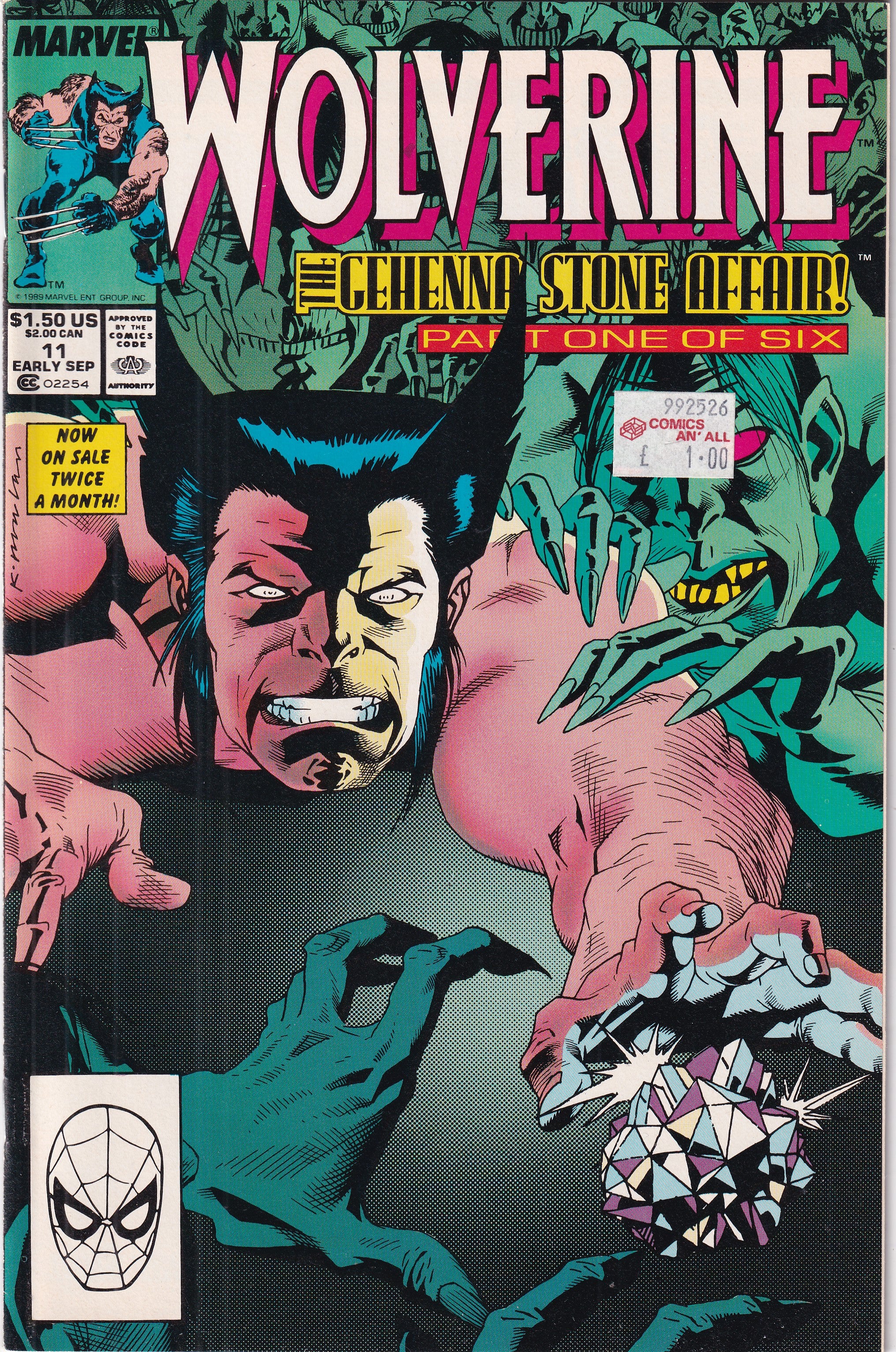 WOLVERINE #11 - Slab City Comics