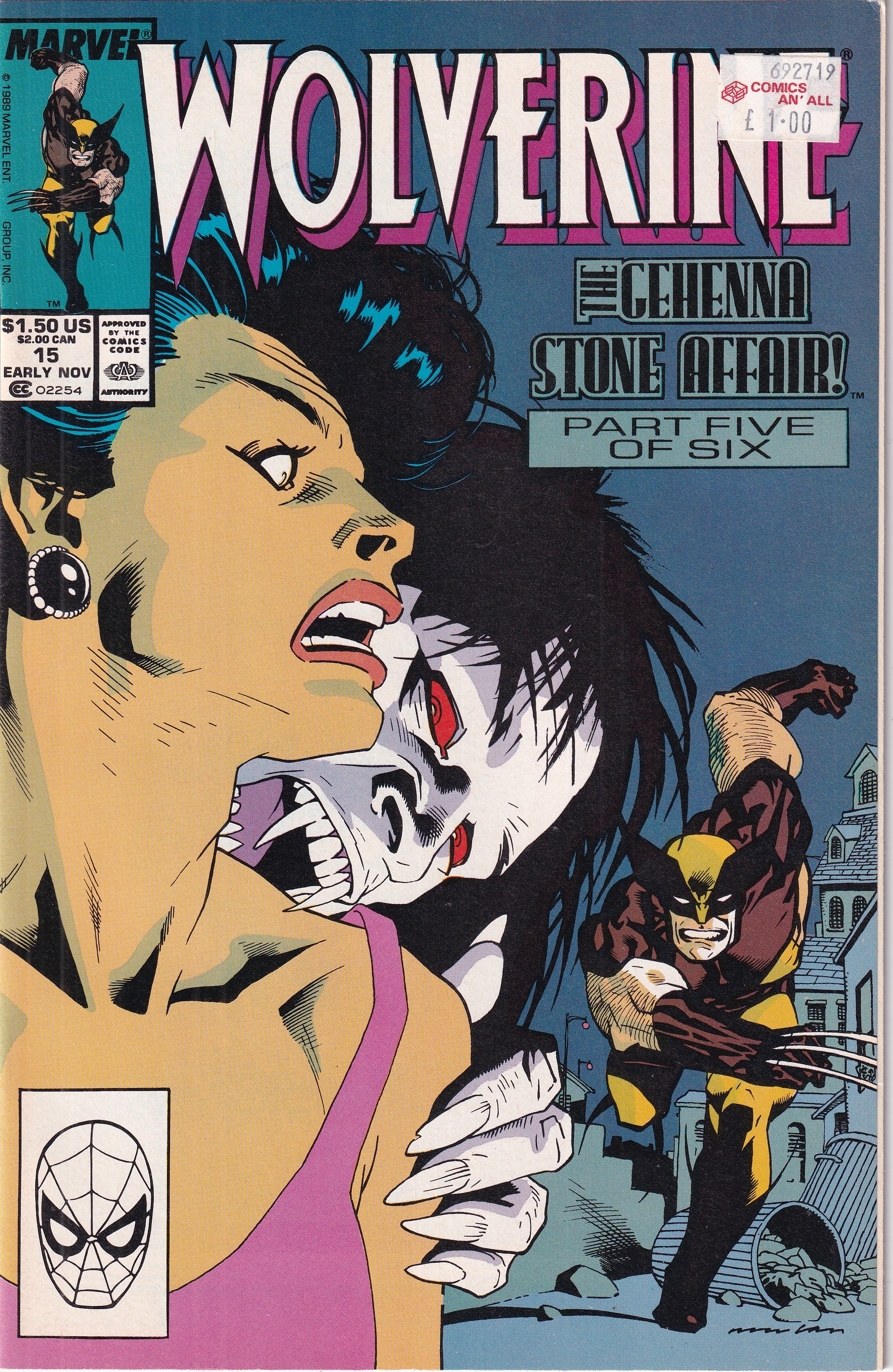 WOLVERINE #15 - Slab City Comics