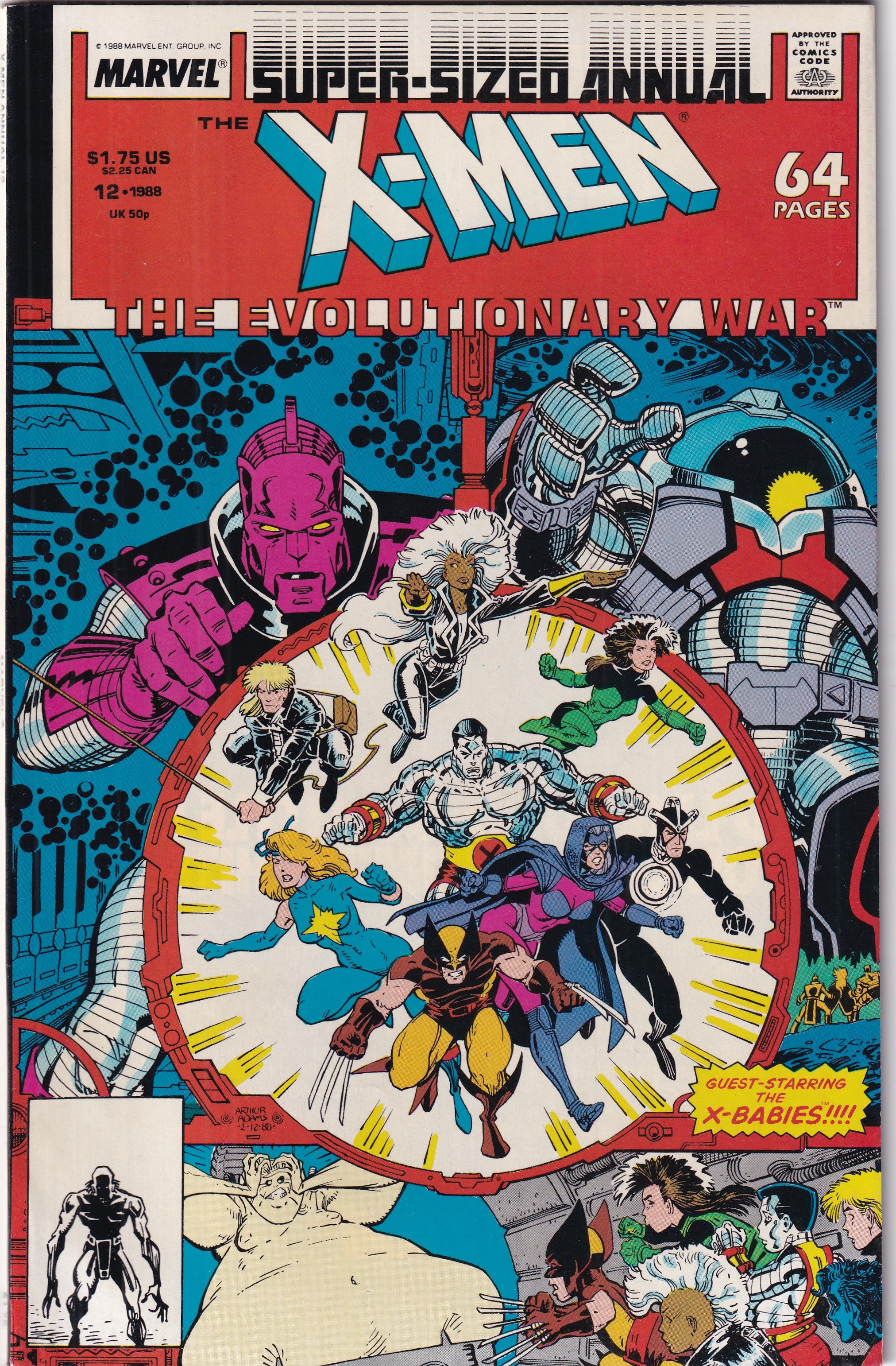 SUPER-SIZED ANNUAL X-MEN EVOLUTIONARY WAR #12 - Slab City Comics