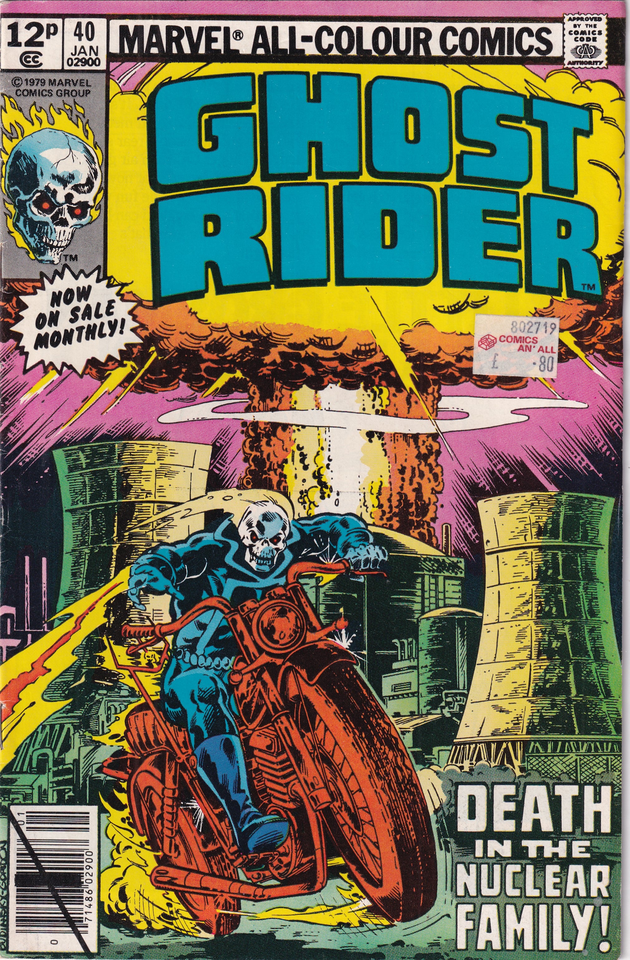 GHOST RIDER #40 - Slab City Comics