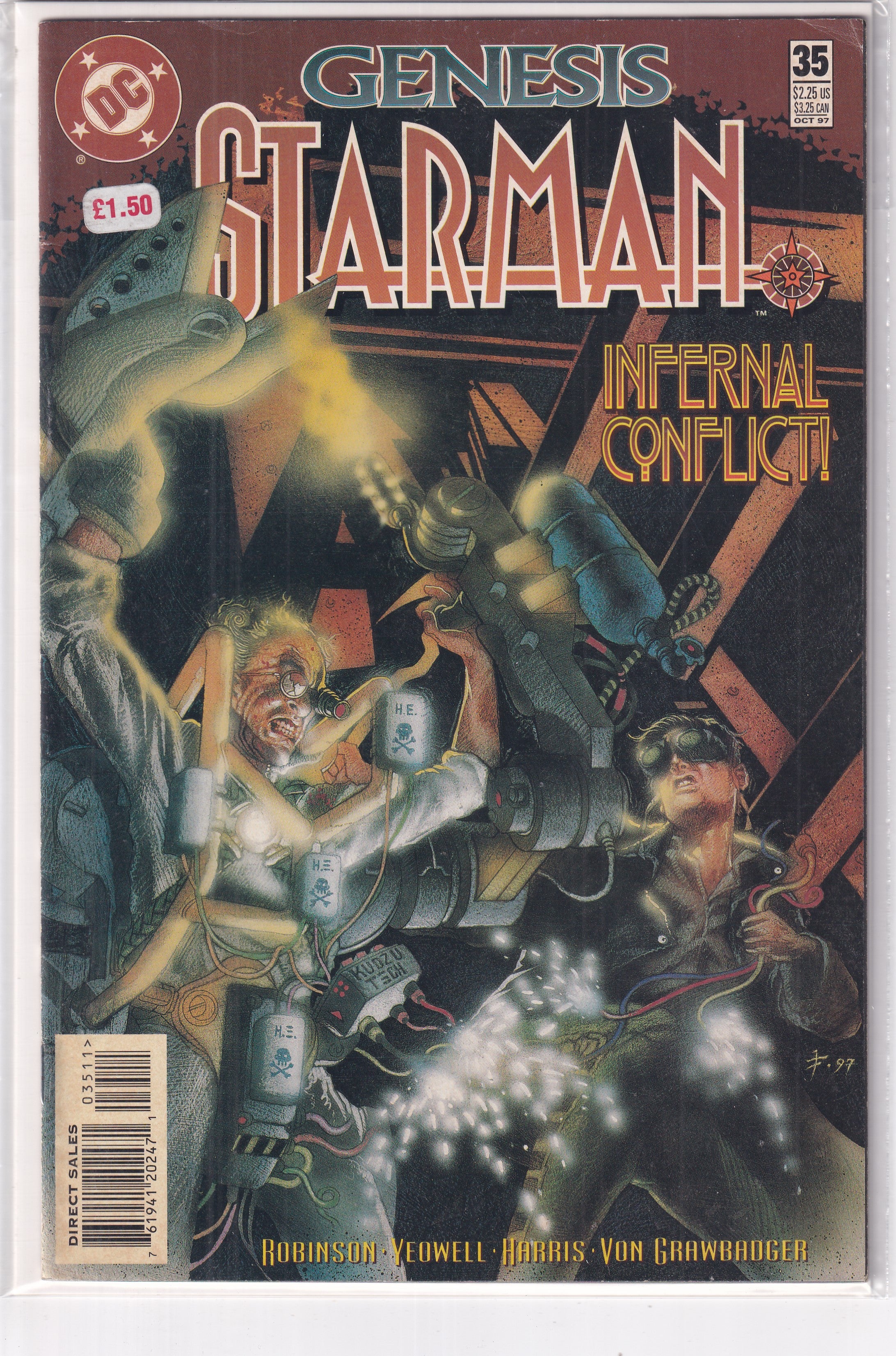 GENESIS STARMAN #35 - Slab City Comics