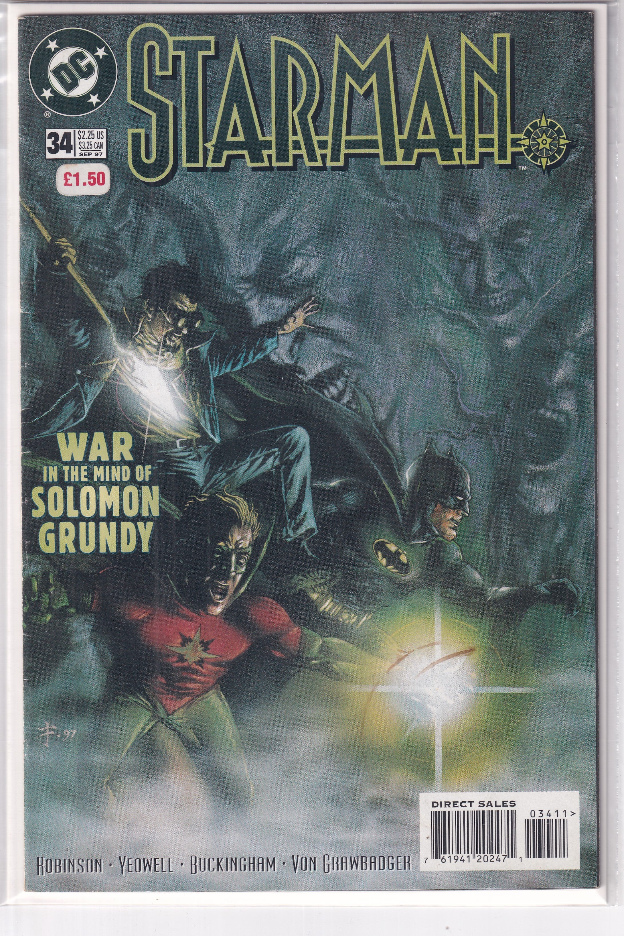 STARMAN #34 - Slab City Comics