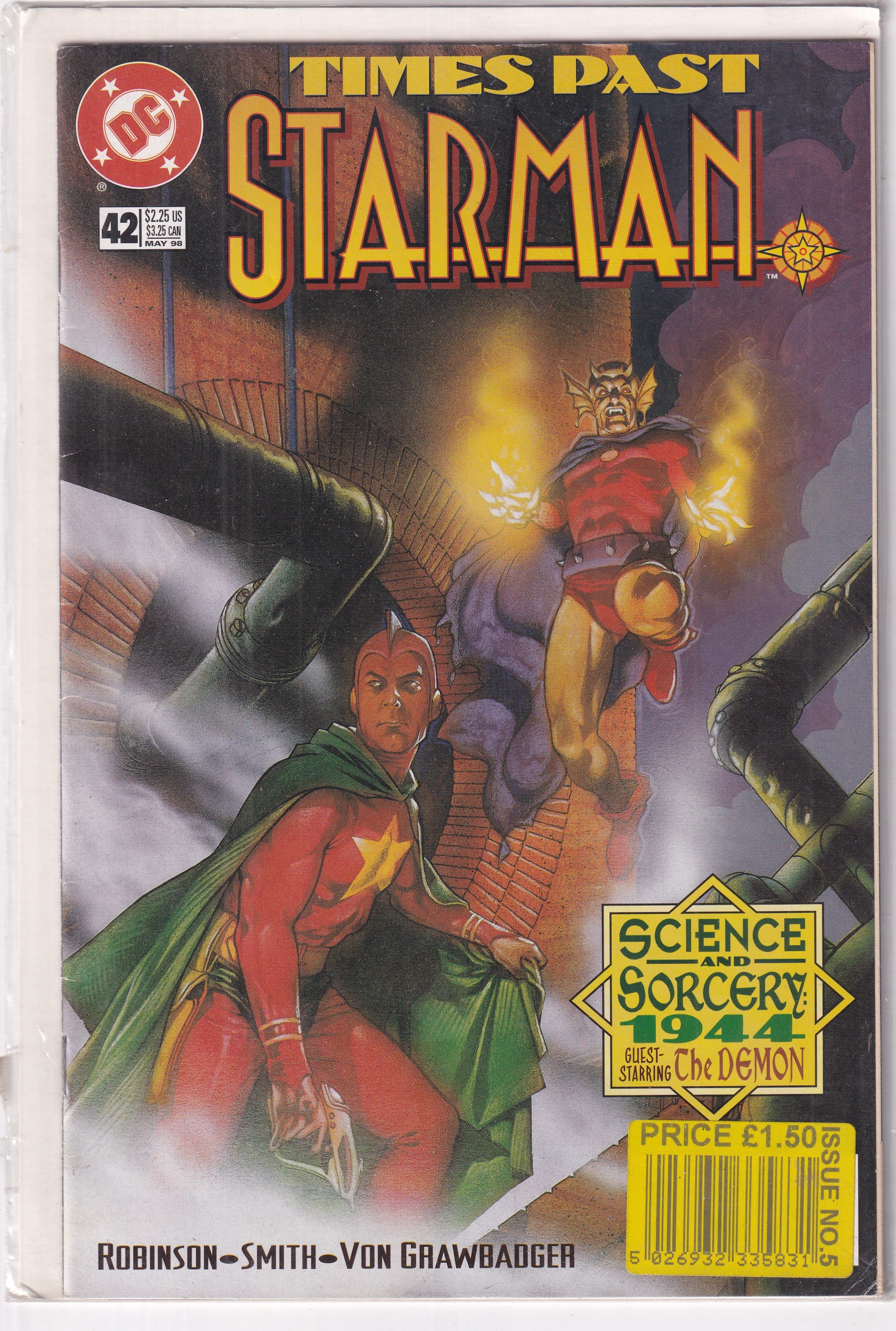 TIMES PAST STARMAN #42 - Slab City Comics