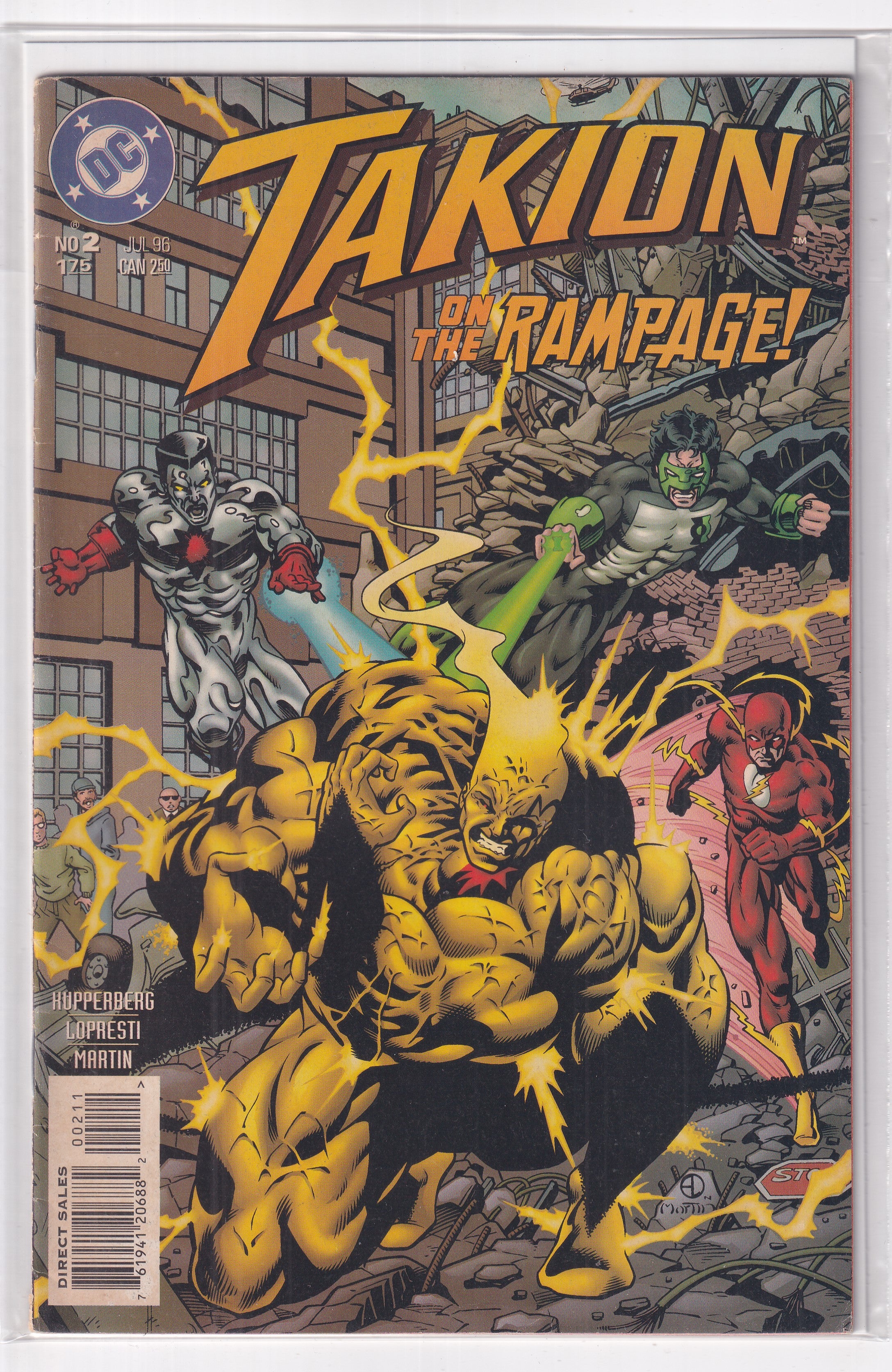 TAKION ON THE RAMPAAGE #2 - Slab City Comics