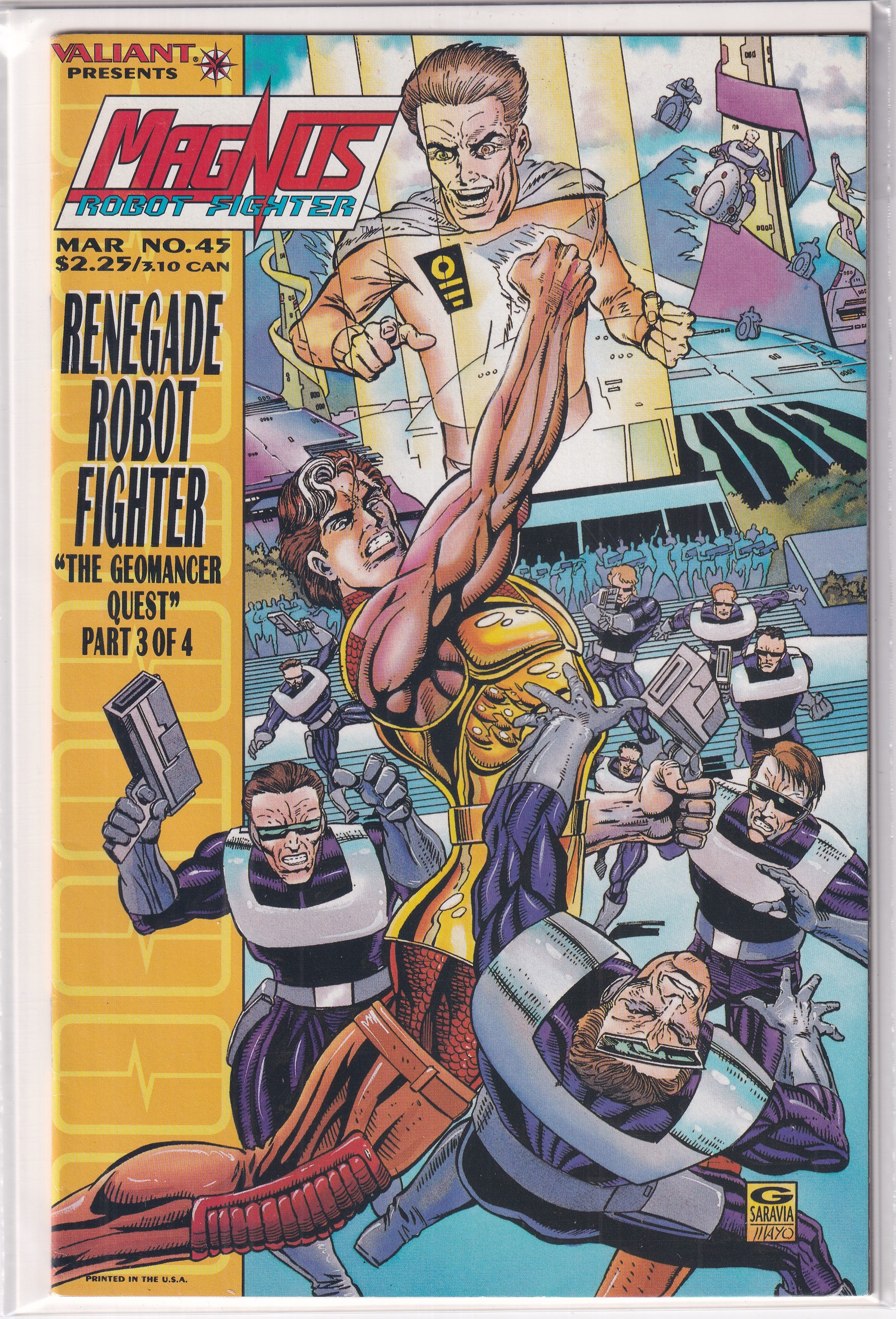 MAGNUS ROBOT FIGHTER #45 - Slab City Comics