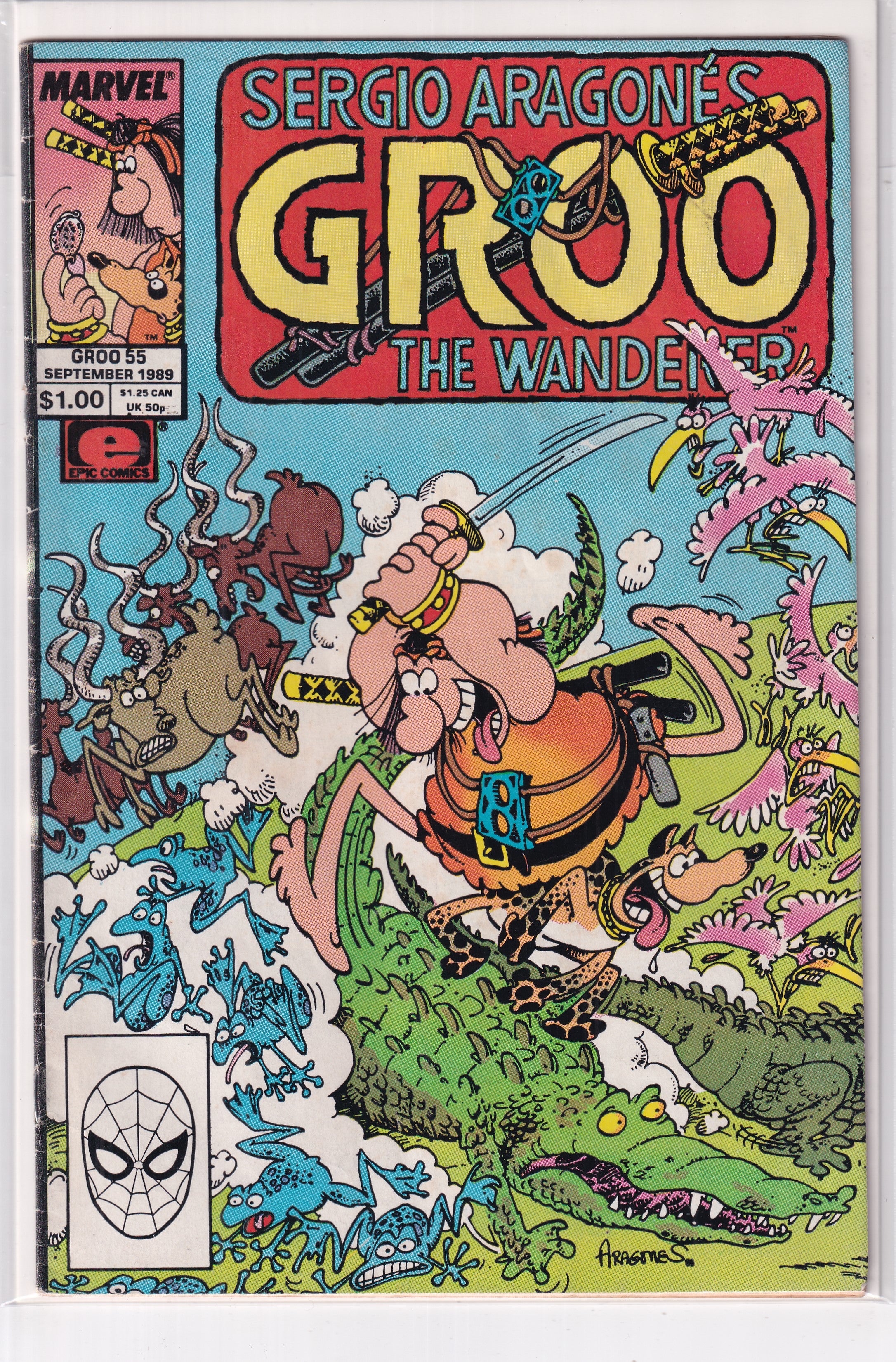 SERGIO ARAGONE'S GROO THE WANDERER #55 - Slab City Comics