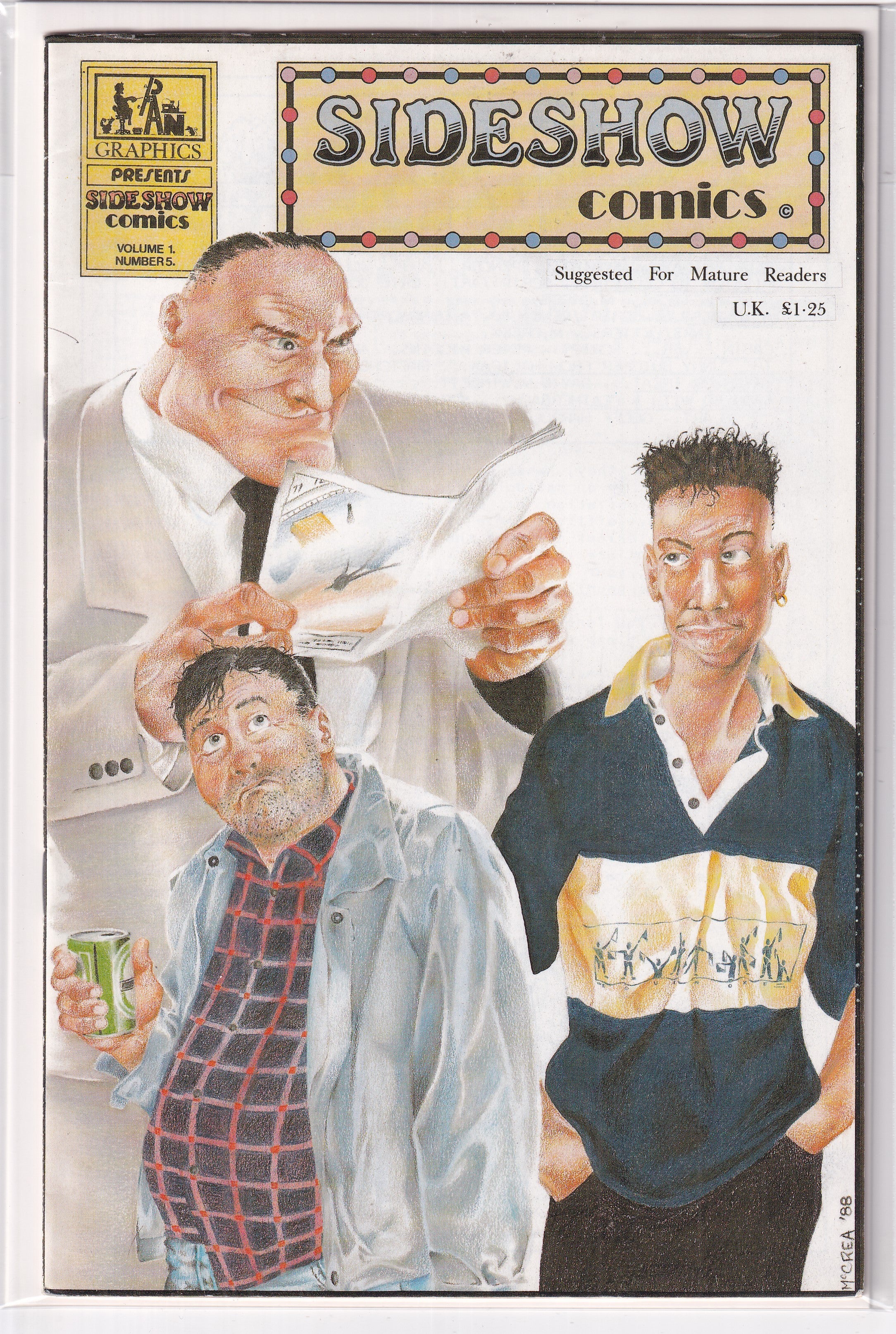 SIDESHOW COMICS #5 - Slab City Comics