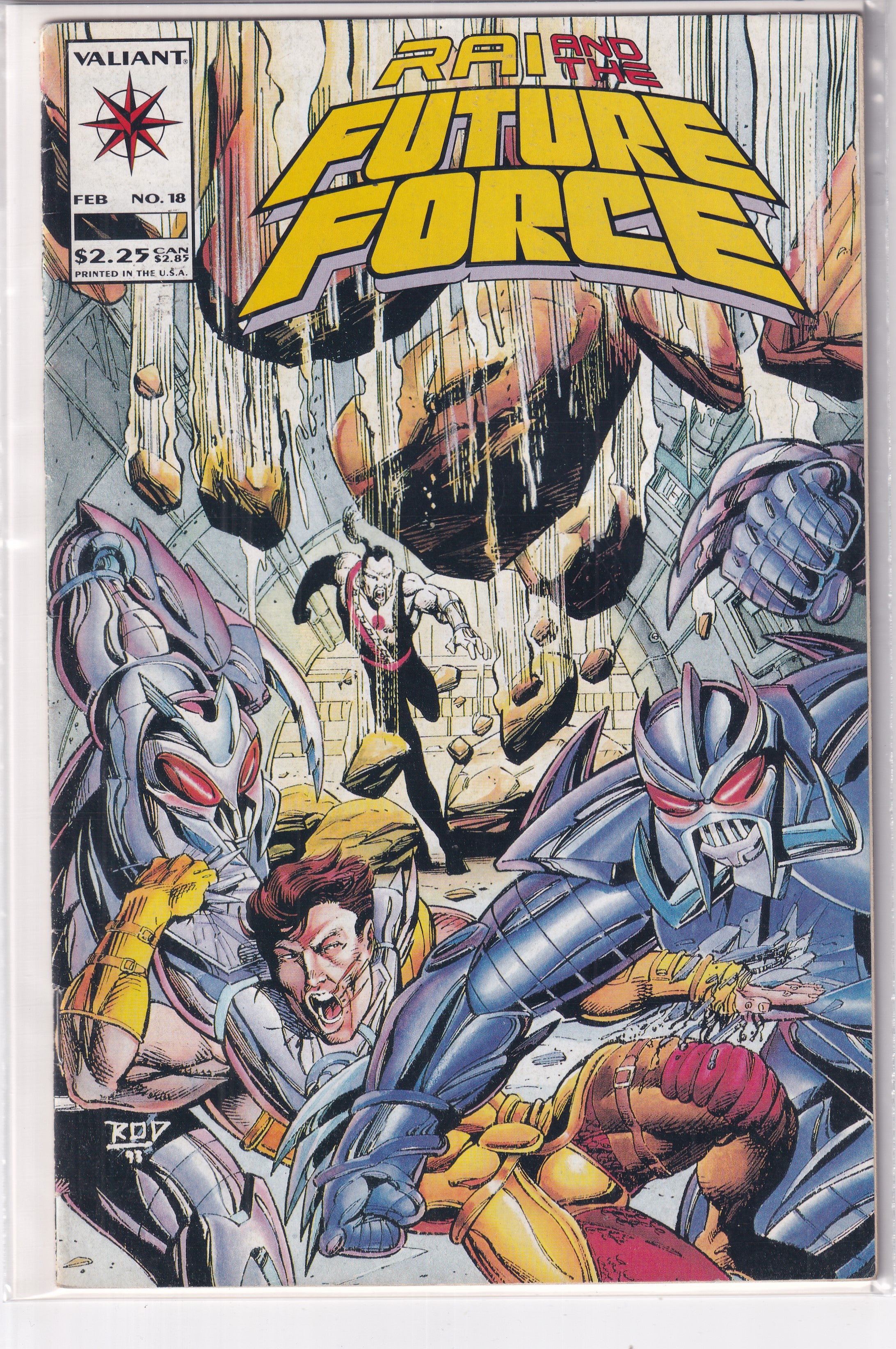 RAI AND THE FUTURE FORCE #18 - Slab City Comics