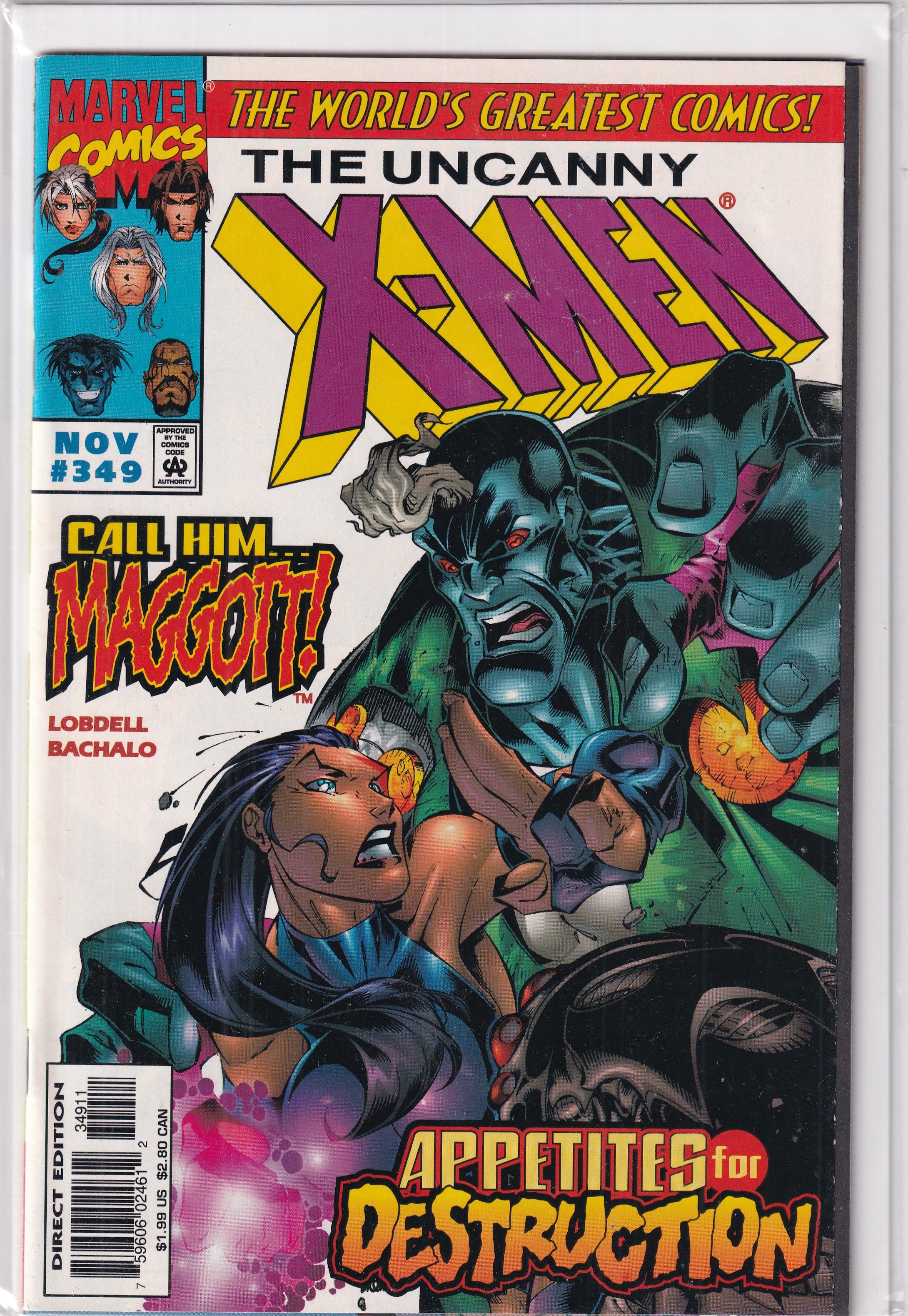 UNCANNY X-MEN #349 - Slab City Comics
