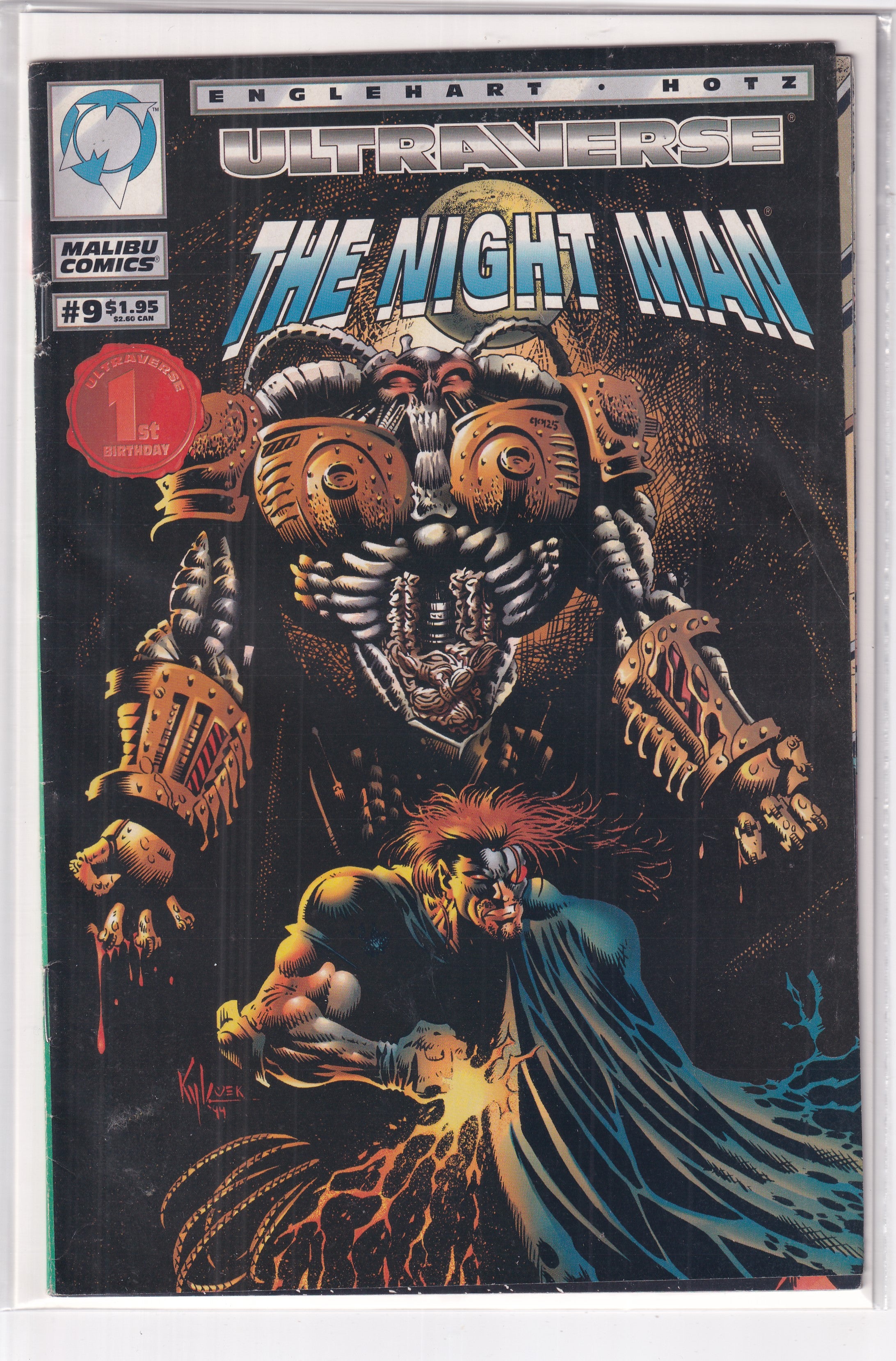 ULTRAVERSE THE NIGHT MAN #9 - Slab City Comics