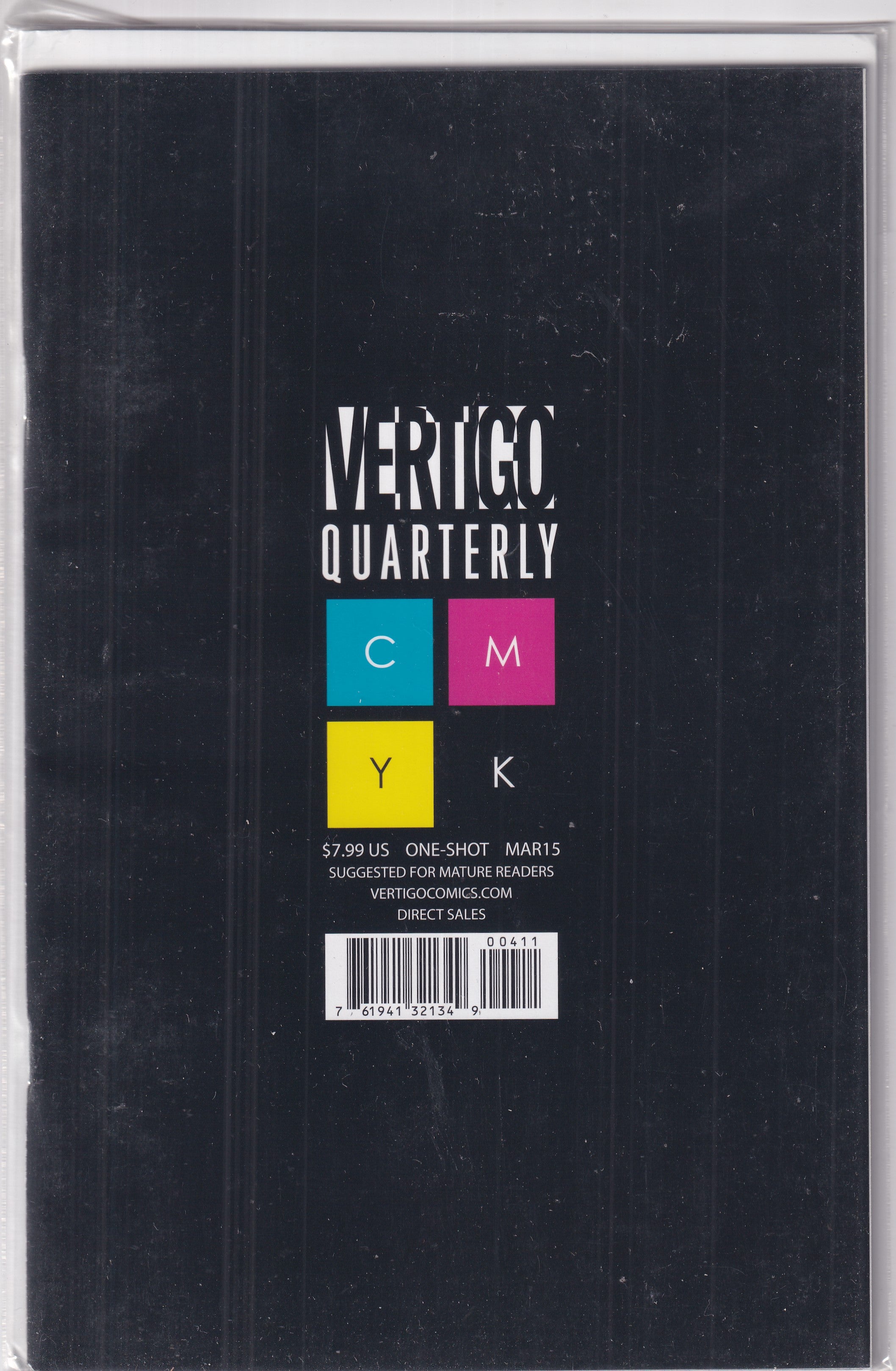 VERTIGO QUARTERLY CMYK ONE-SHOT - Slab City Comics