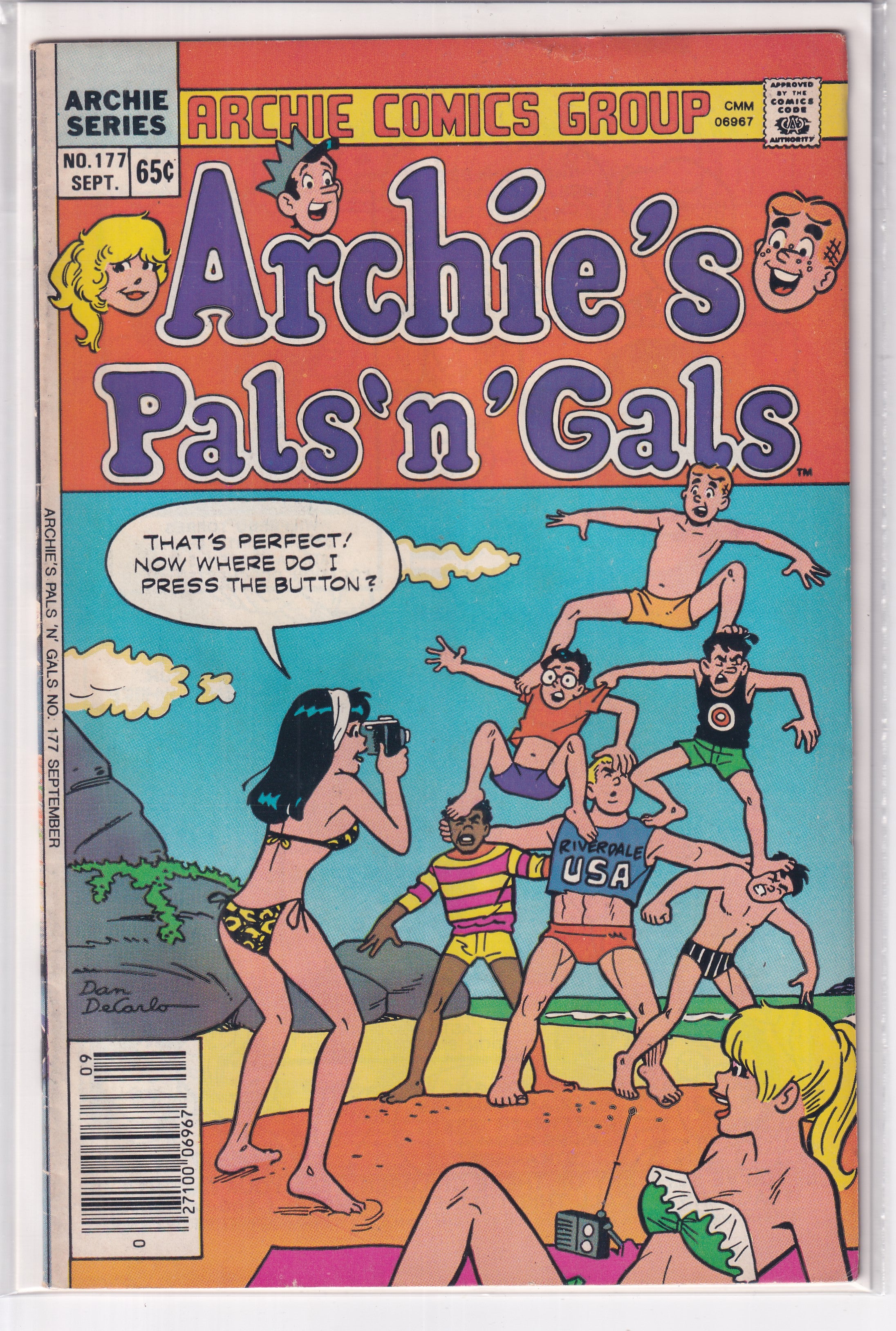 ARCHIE'S PALS 'N' GALS #177 - Slab City Comics