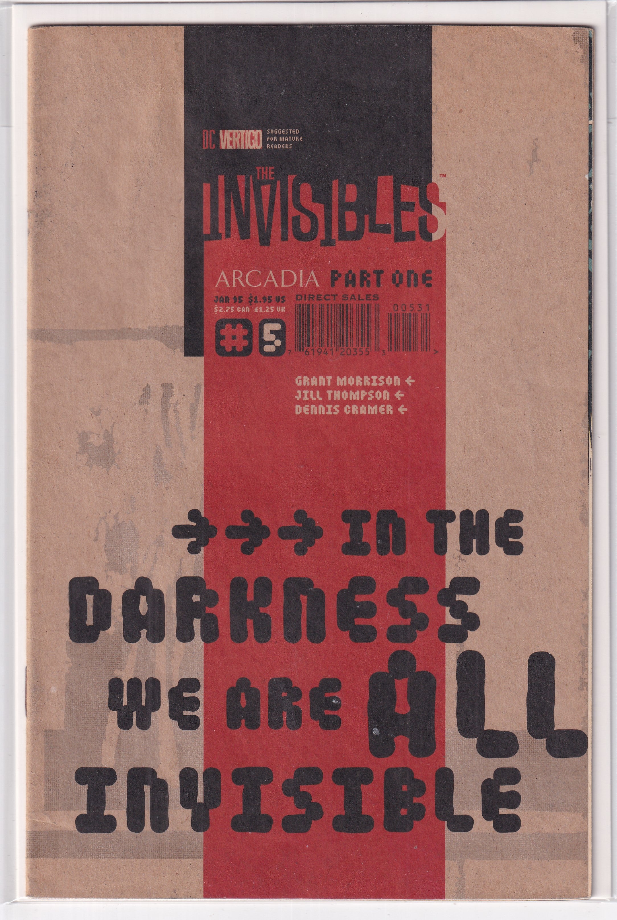 INVISIBLES PART ONE #5 - Slab City Comics