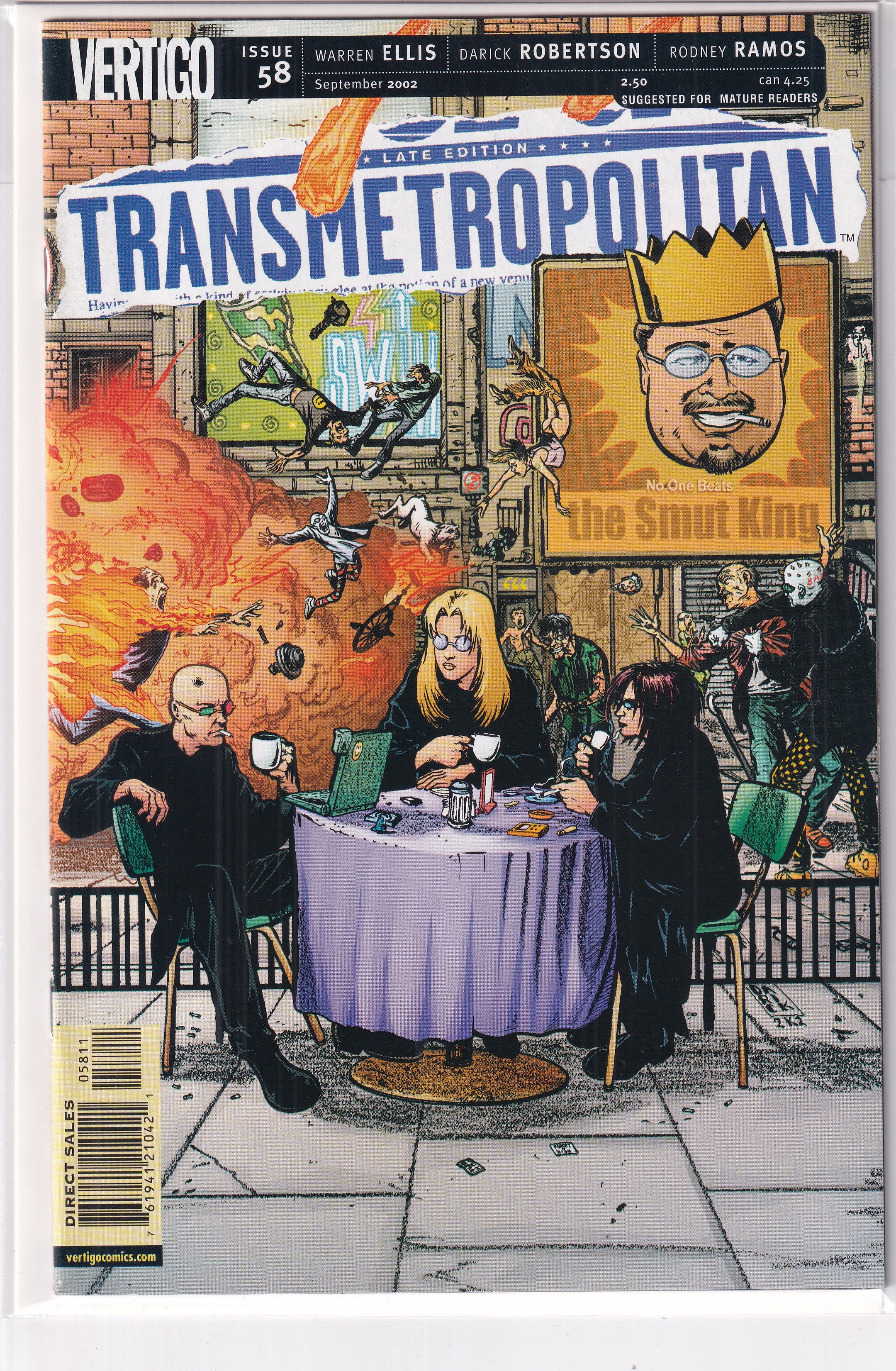 TRANSMETROPOLITAN #58 - Slab City Comics