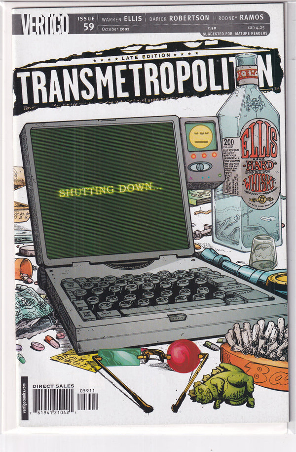 TRANSMETROPOLITAN #59 - Slab City Comics 