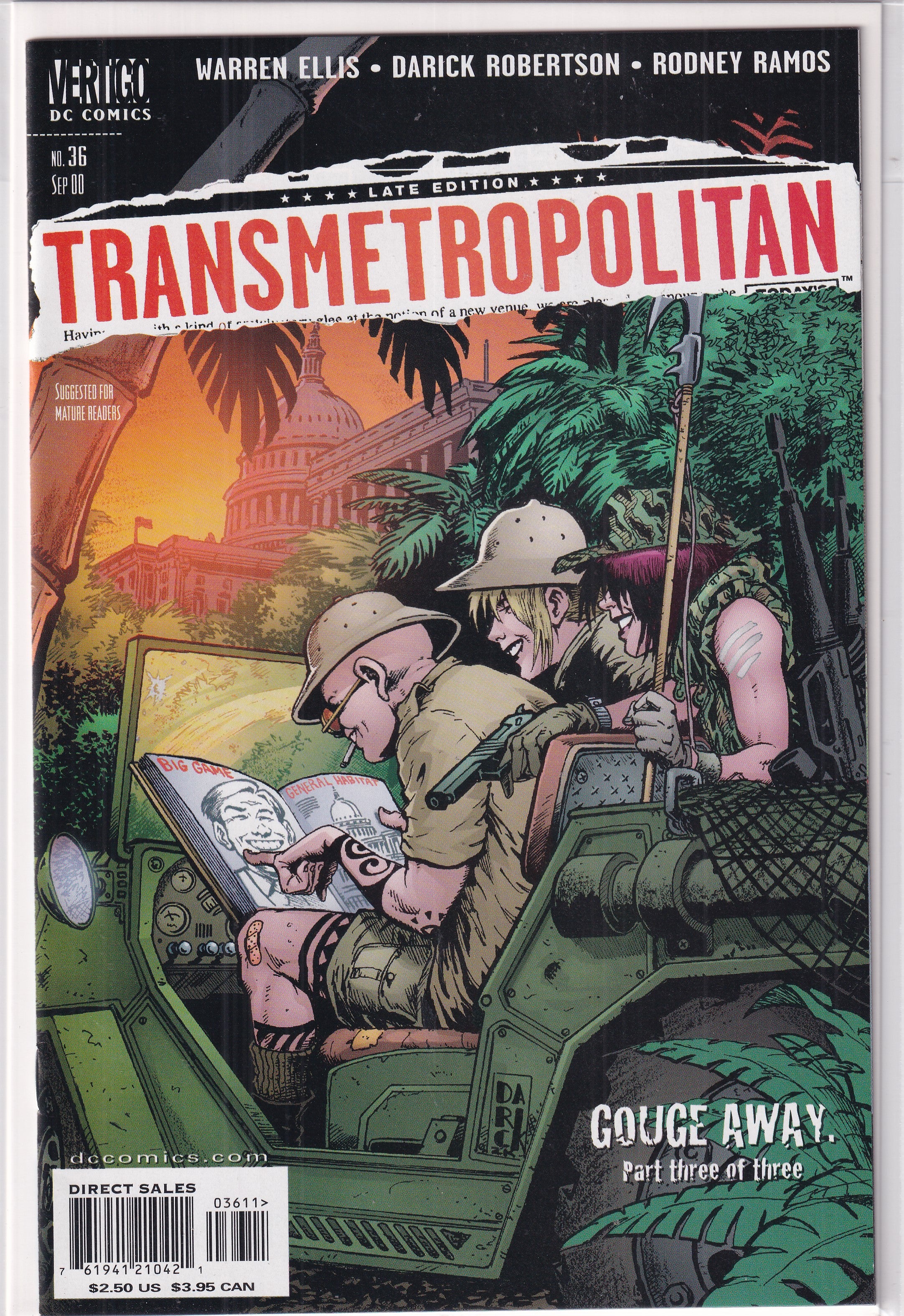 TRANSMETROPOLITAN #36 - Slab City Comics