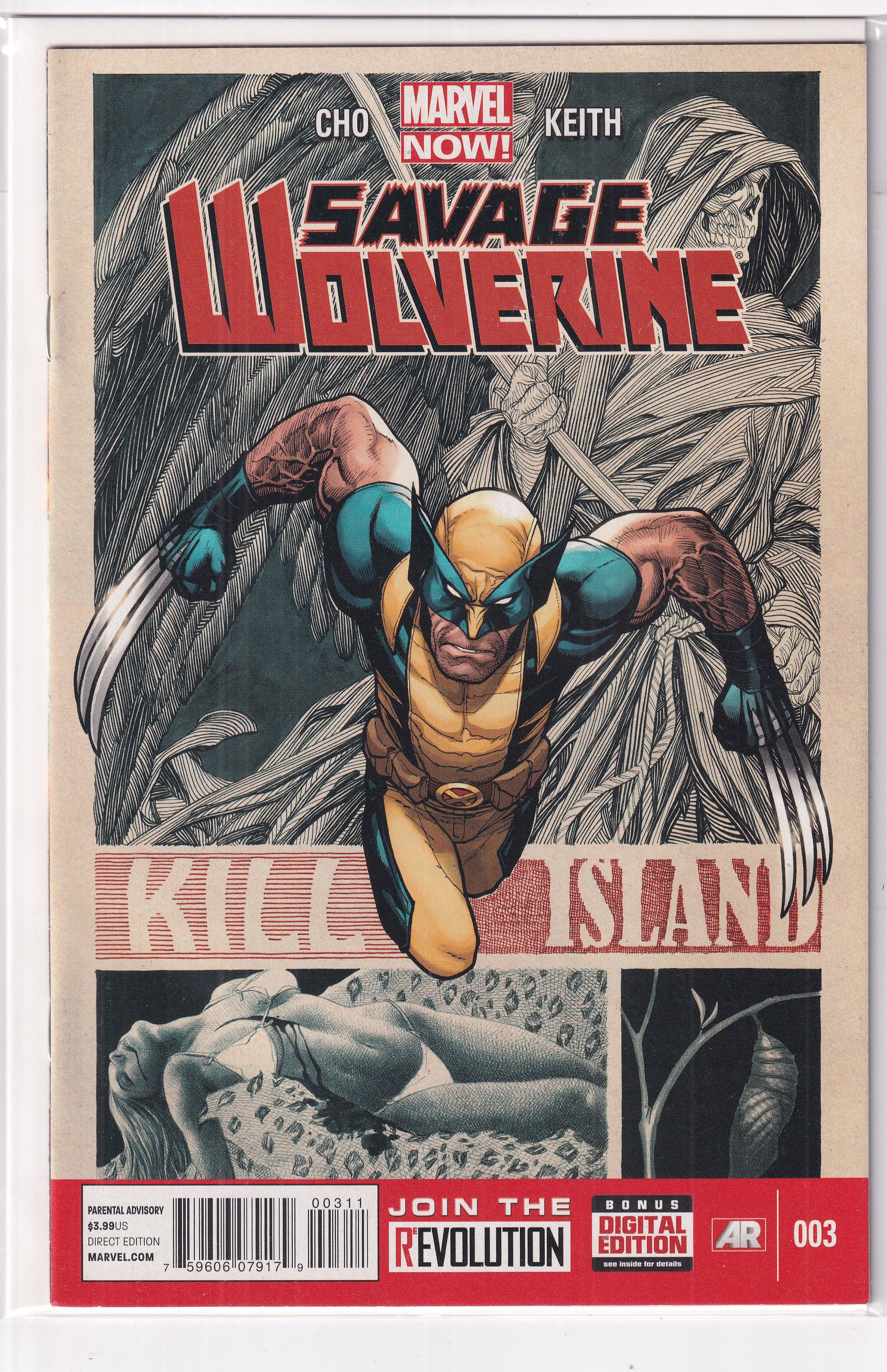 SAVAGE WOLVERINE #3 - Slab City Comics
