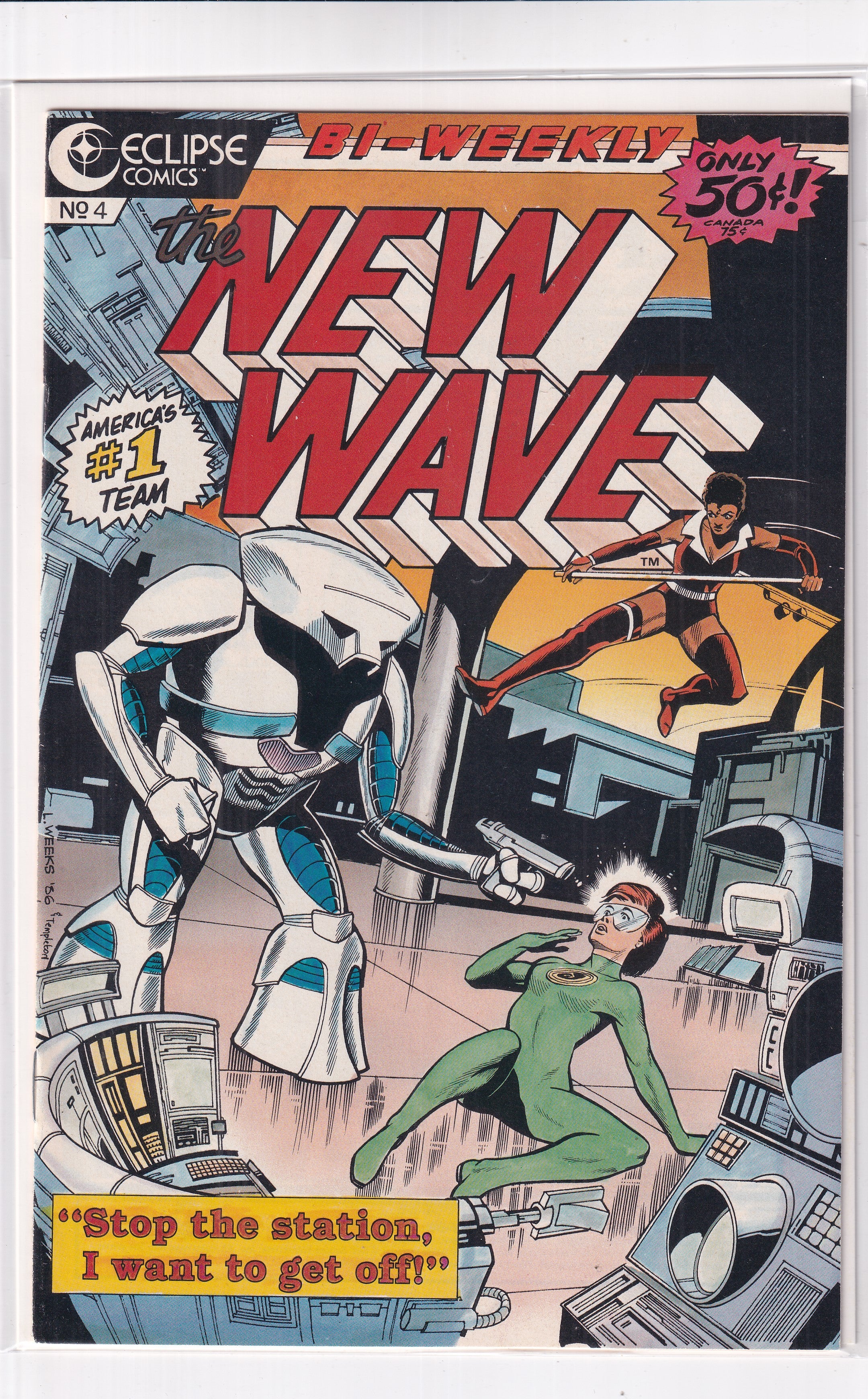 NEW WAVE #4 - Slab City Comics