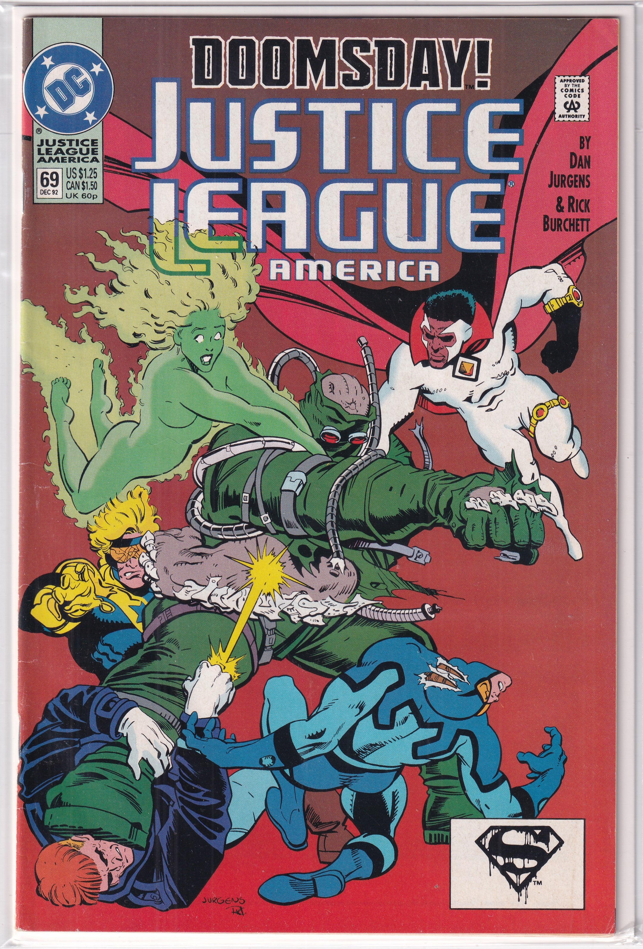JUSTICE LEAGUE AMERICA #69 - Slab City Comics