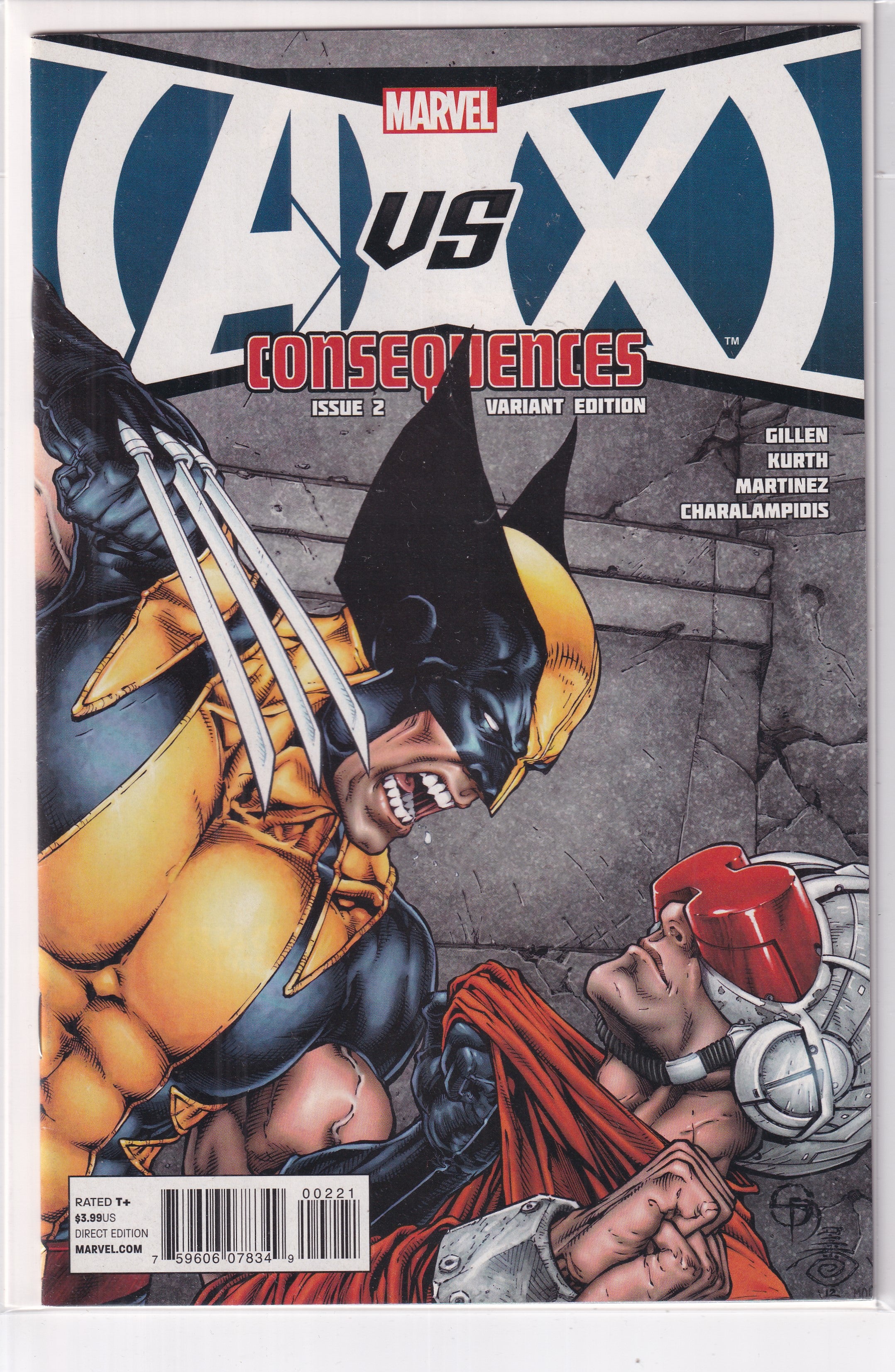 A VS X CONSEQUENCES #2 VARIANT - Slab City Comics