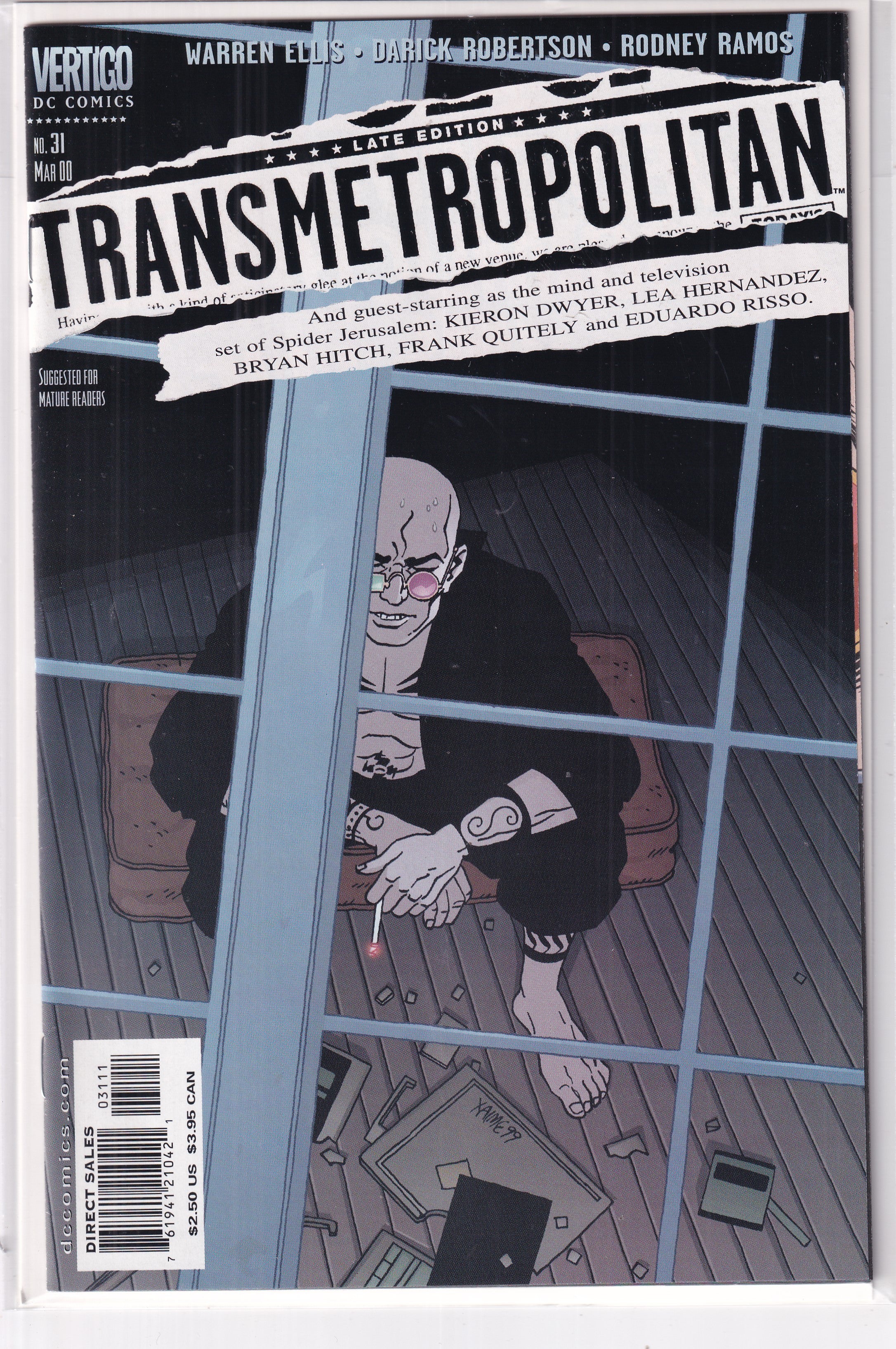 TRANSMETROPOLITAN #31 - Slab City Comics