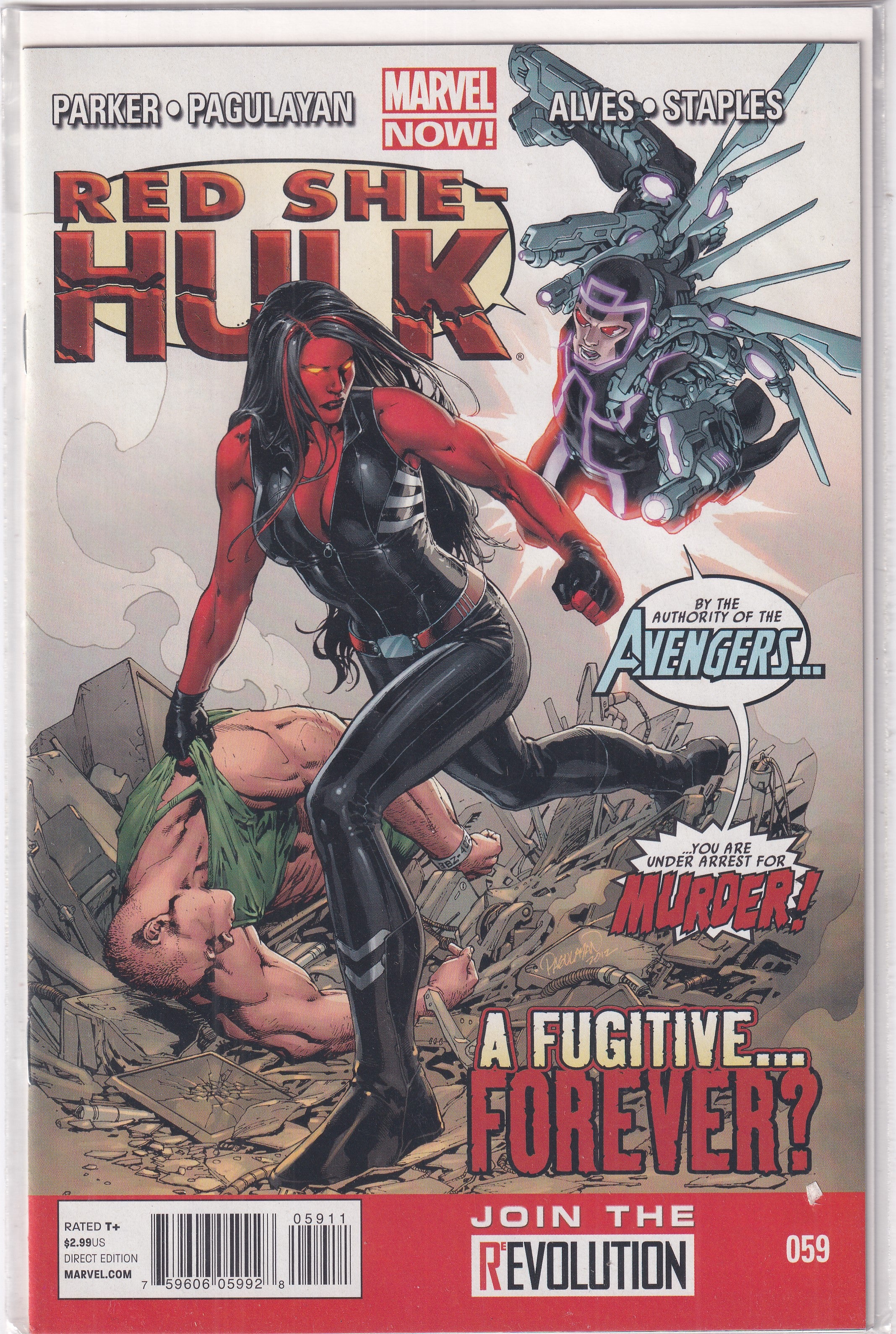 RED SHE-HULK #59 - Slab City Comics