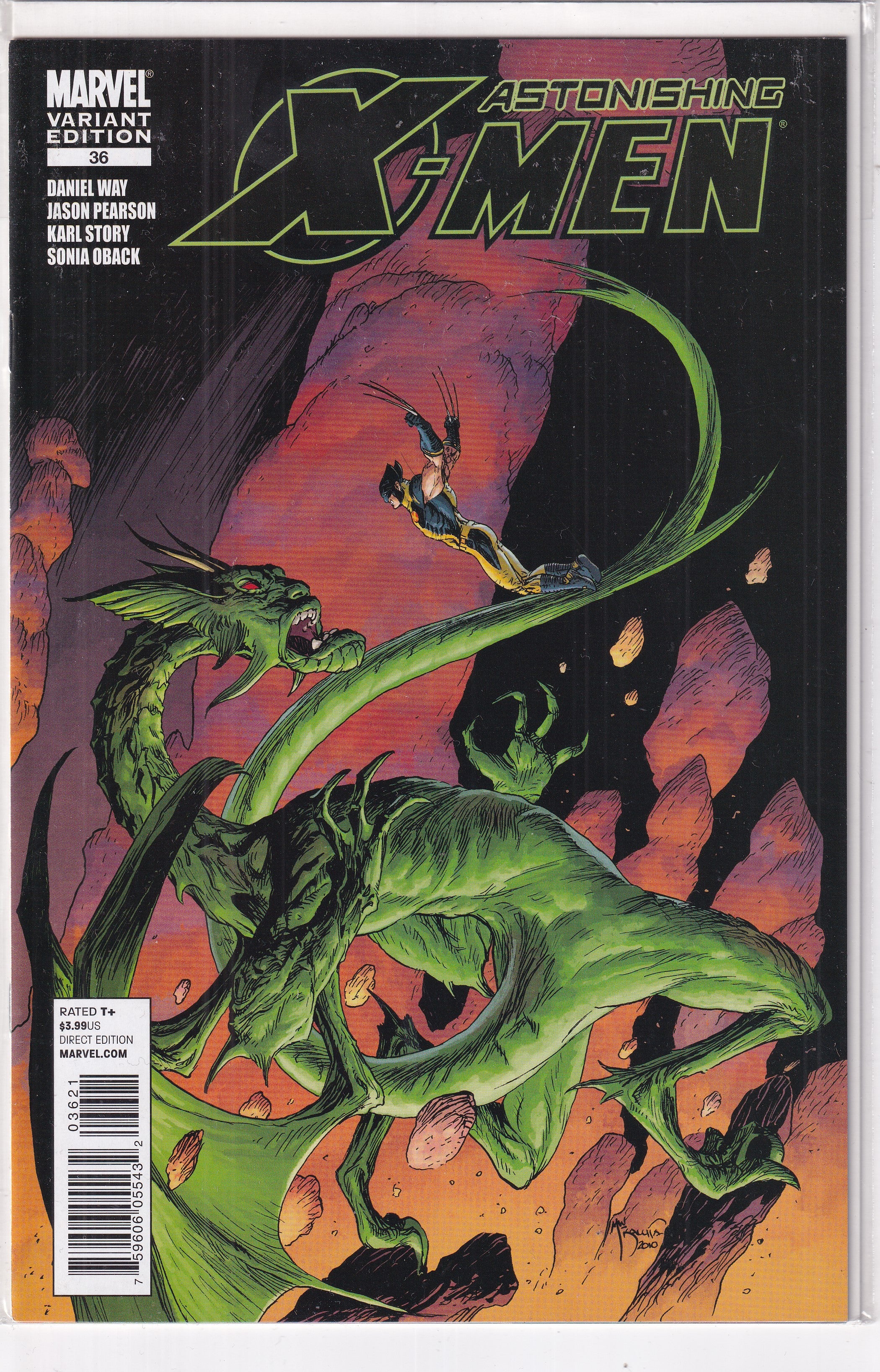 ASTONISHING X-MEN #36 VARIANT - Slab City Comics