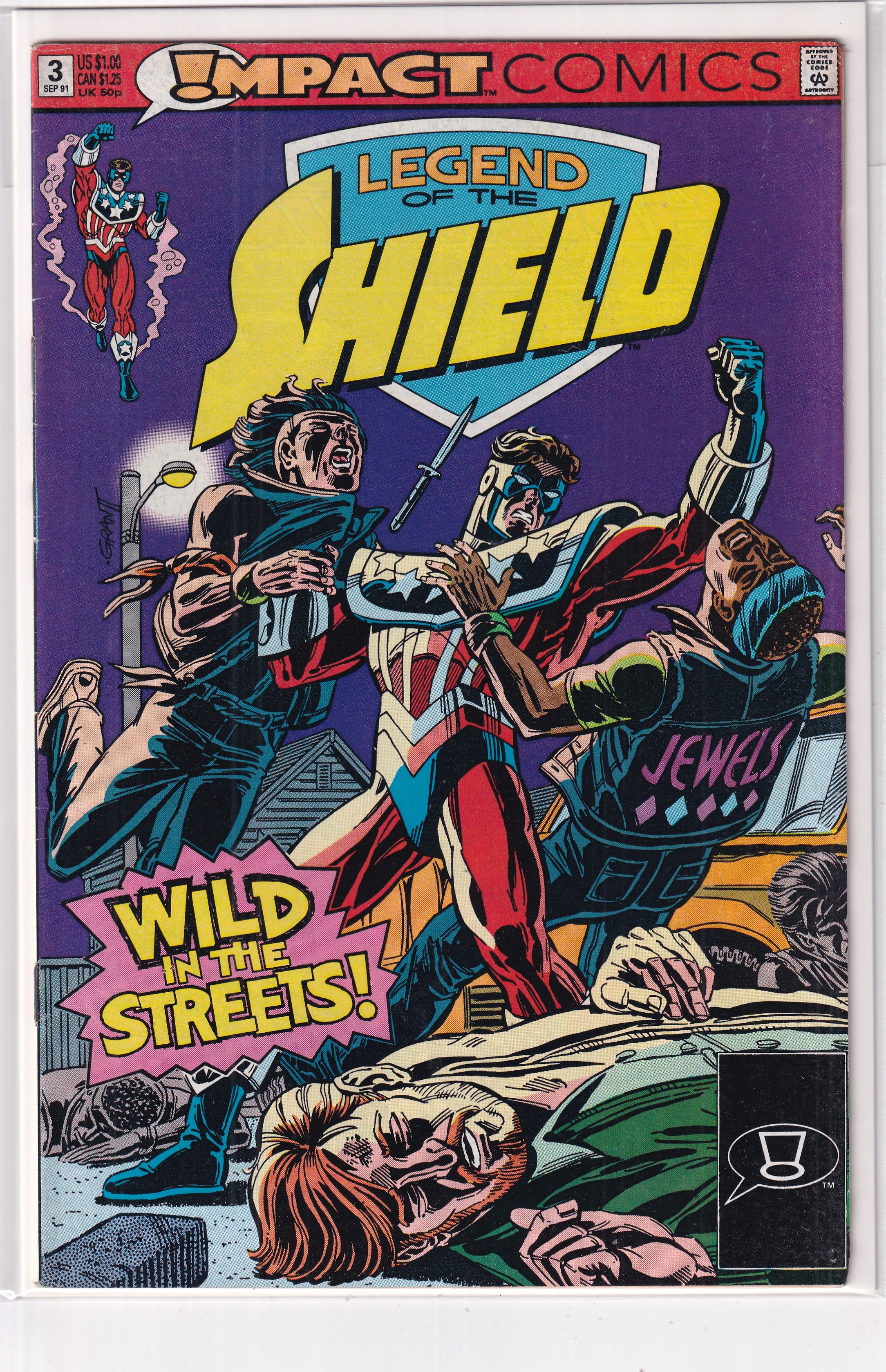LEGEND OF THE SHIELD #3 - Slab City Comics
