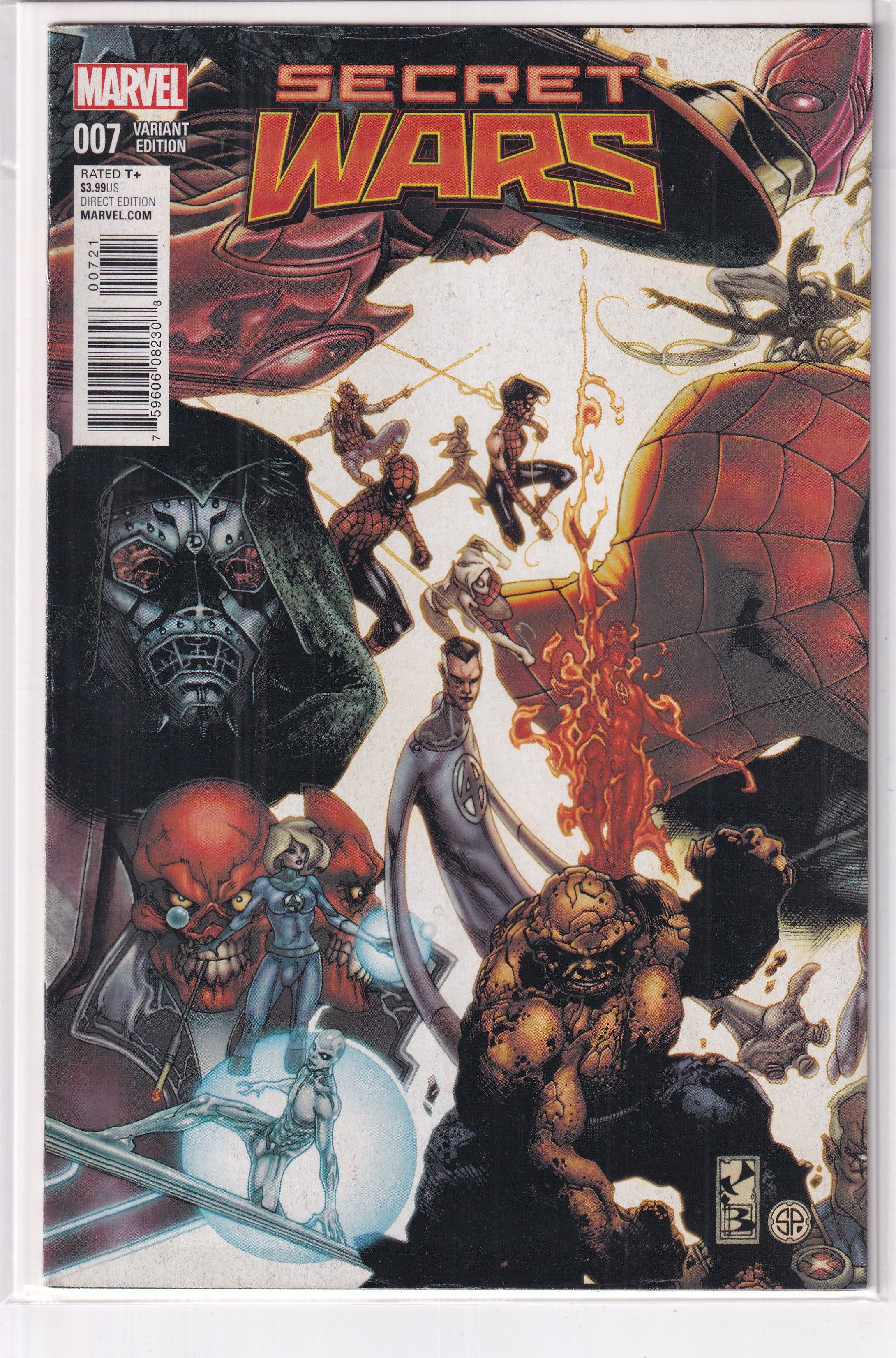 SECRET WARS #7 VARIANT - Slab City Comics