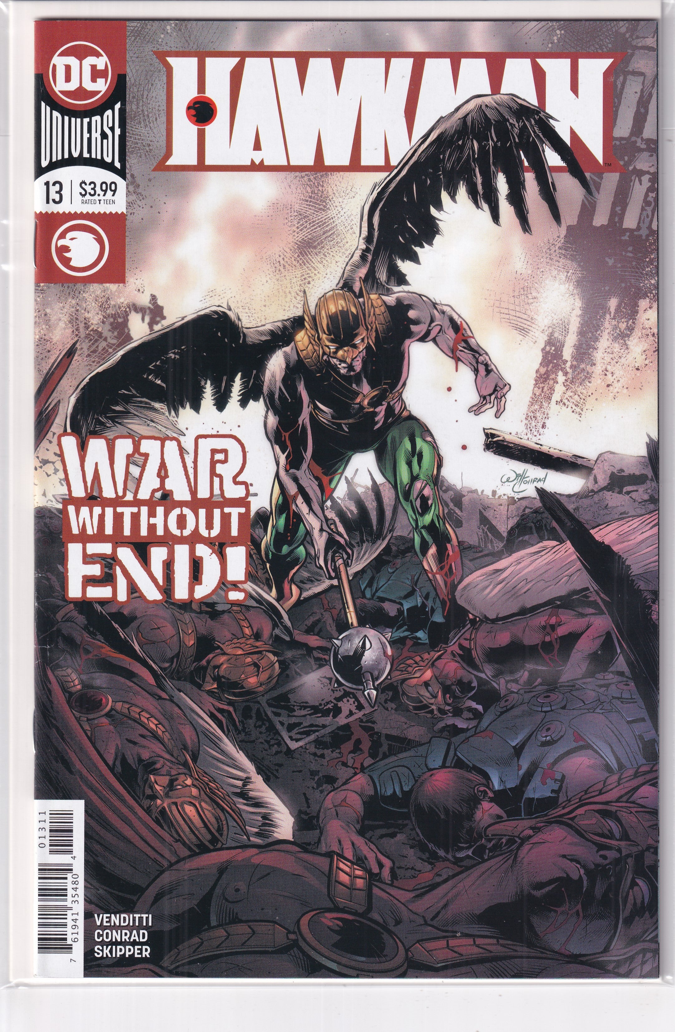 HAWKMAN #13 - Slab City Comics