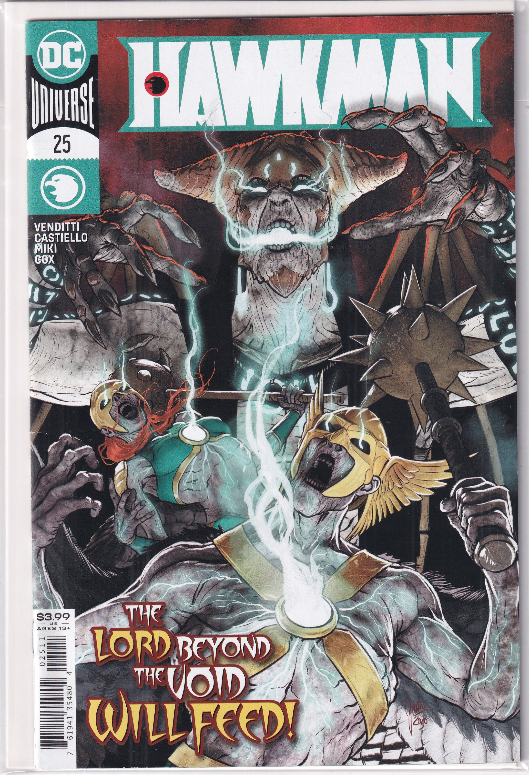 HAWKMAN #25 - Slab City Comics