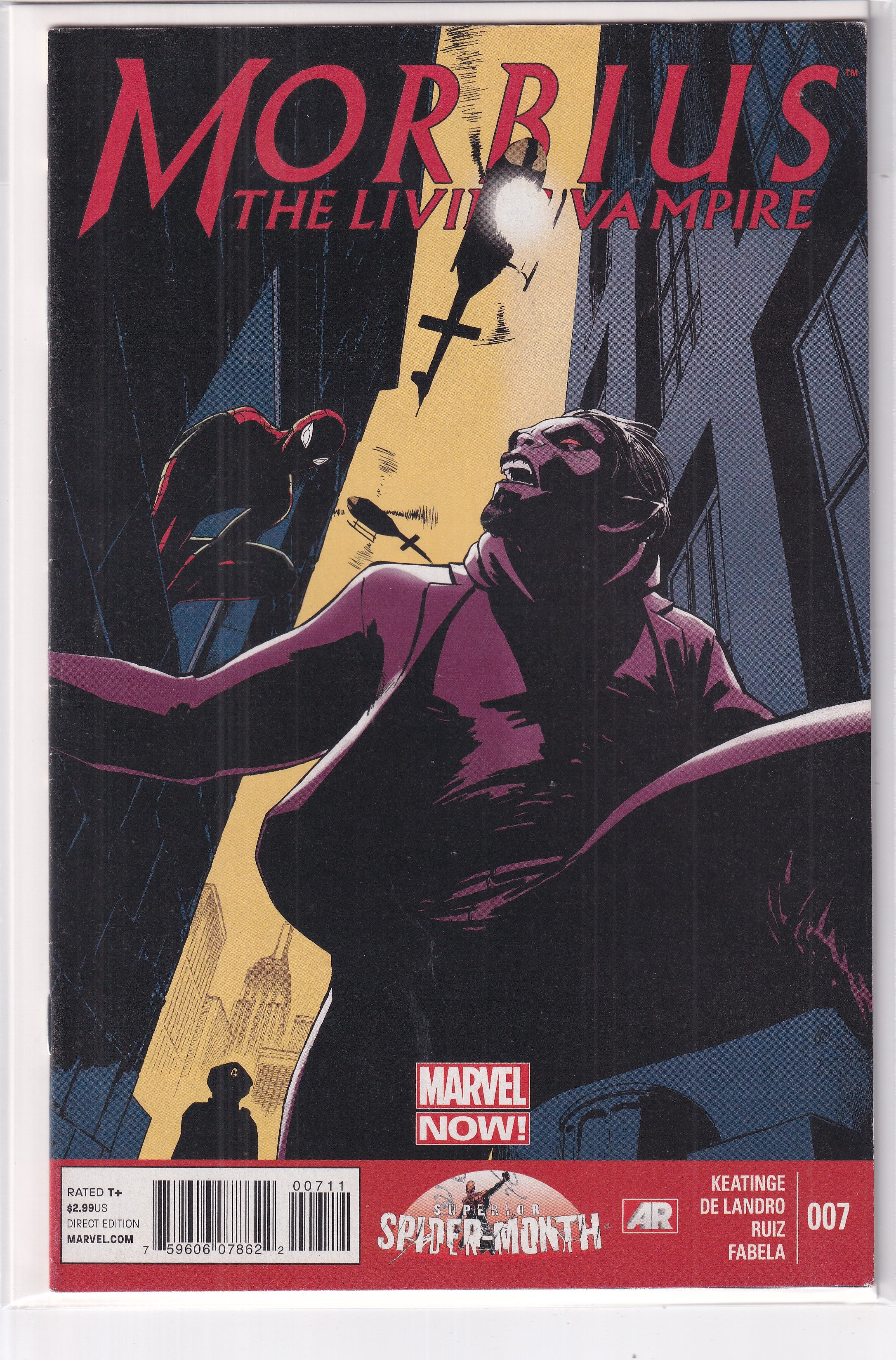 MORBIUS THE LIVING VAMPIRE #7 - Slab City Comics