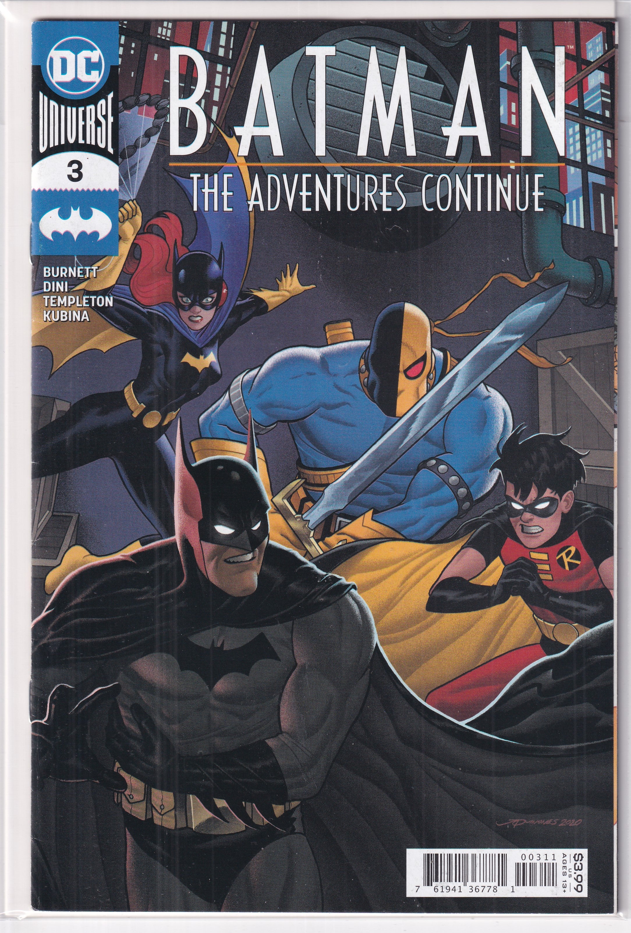 BATMAN THE ADVENTURES CONTINUE #3 - Slab City Comics