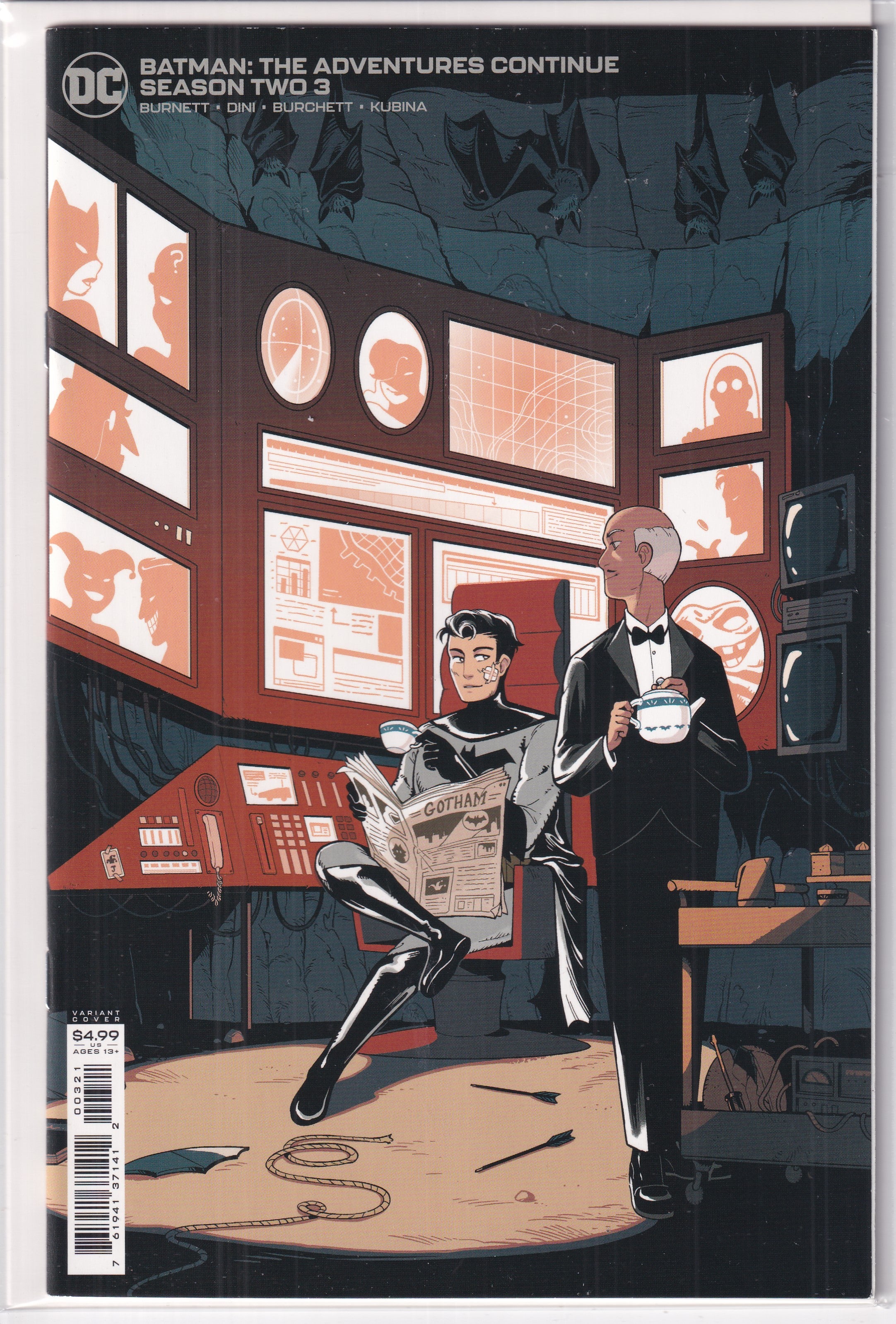 BATMAN: THE ADVENTURES CONTINUE SEASON TWO #3 VARIANT - Slab City Comics