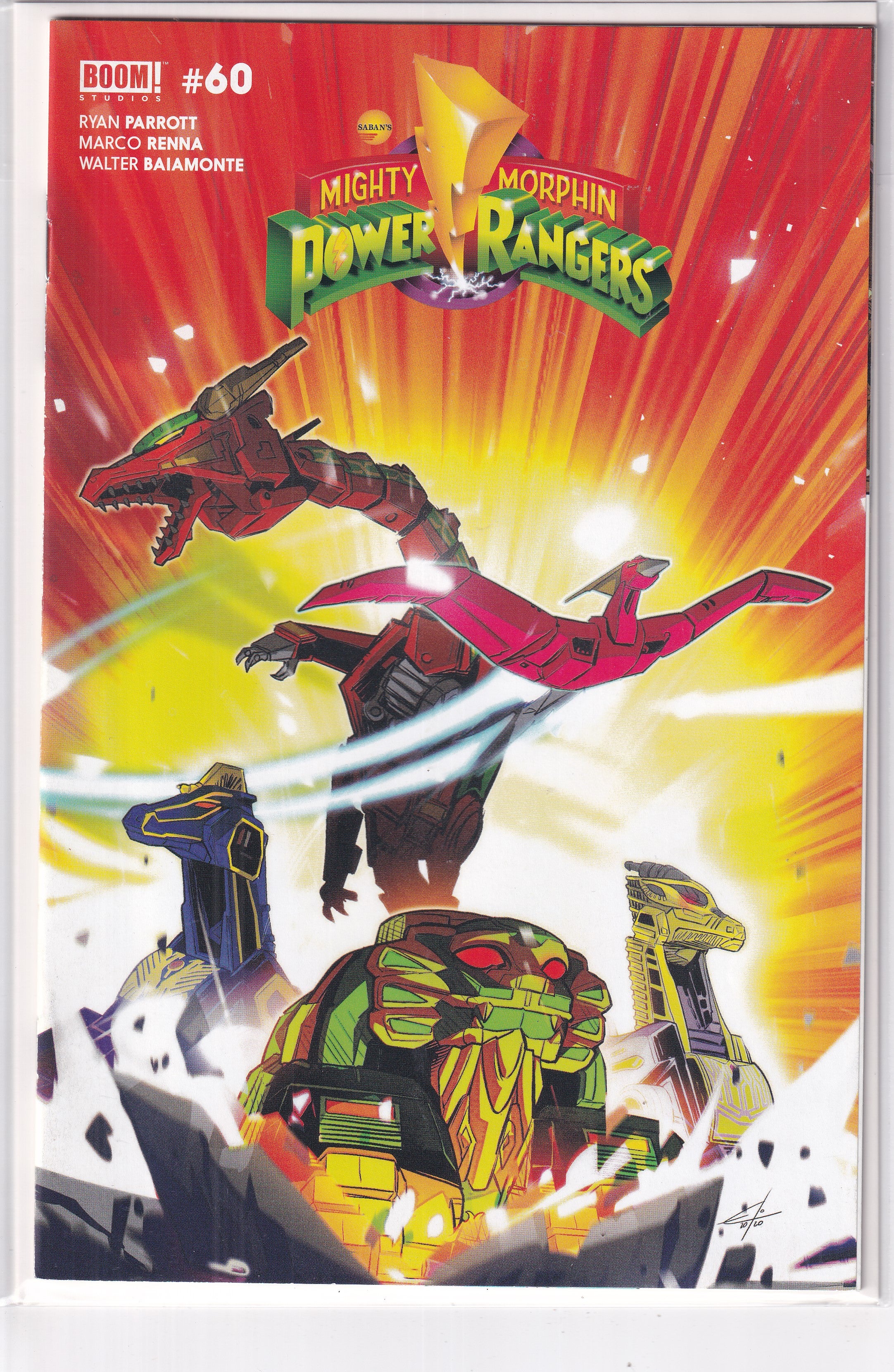 MIGHTY MORPHIN POWER RANGERS #60 - Slab City Comics