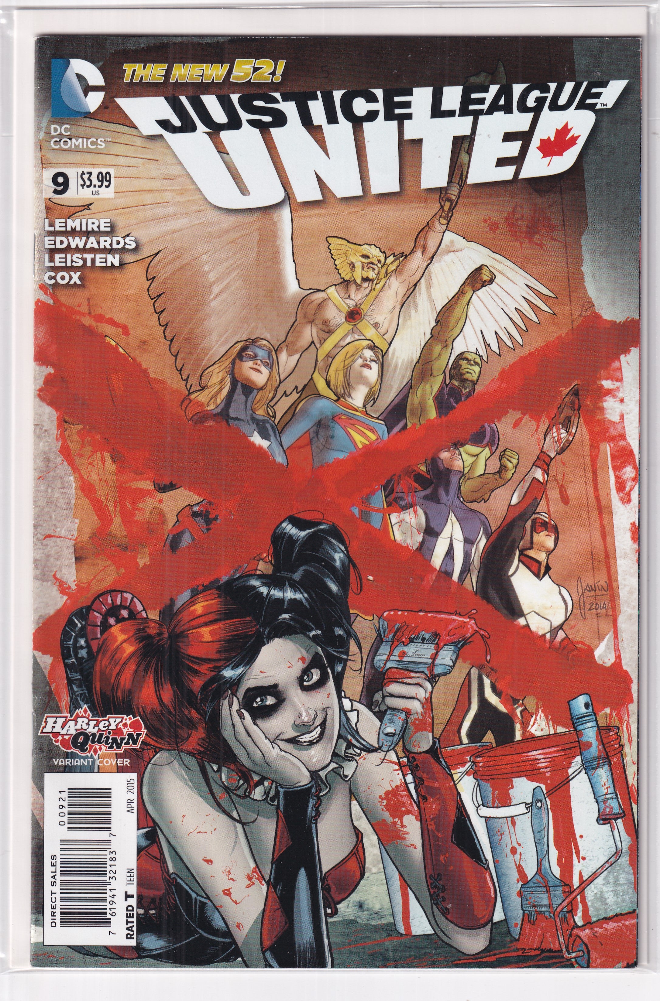JUSTICE LEAGUE UNITED #9 - Slab City Comics