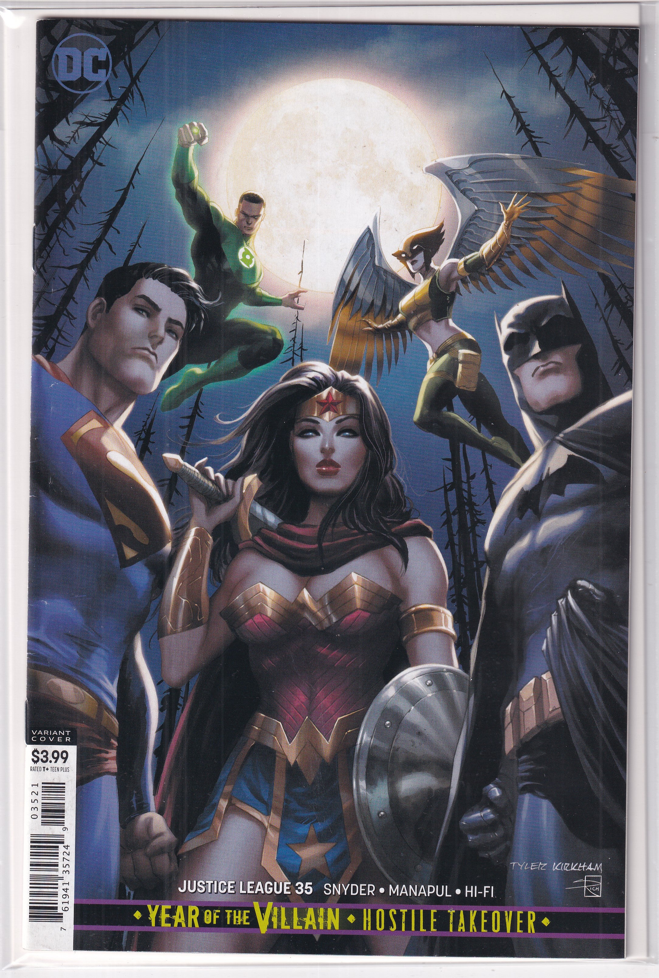 JUSTICE LEAUE #35 VARIANT - Slab City Comics