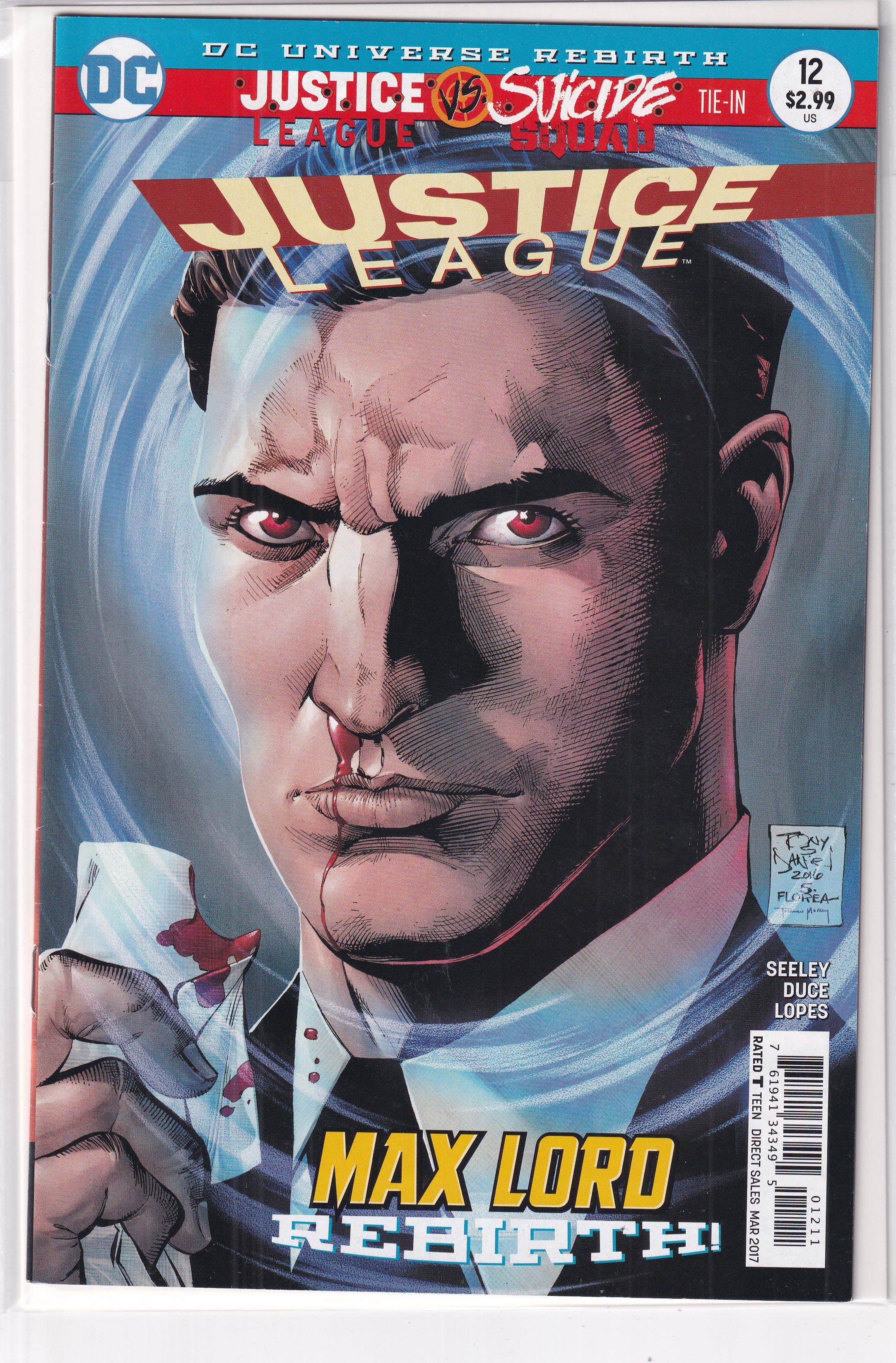DC UNIVERSE JUSTICE LEAUE VS SUICIDE SQUAD #12 - Slab City Comics