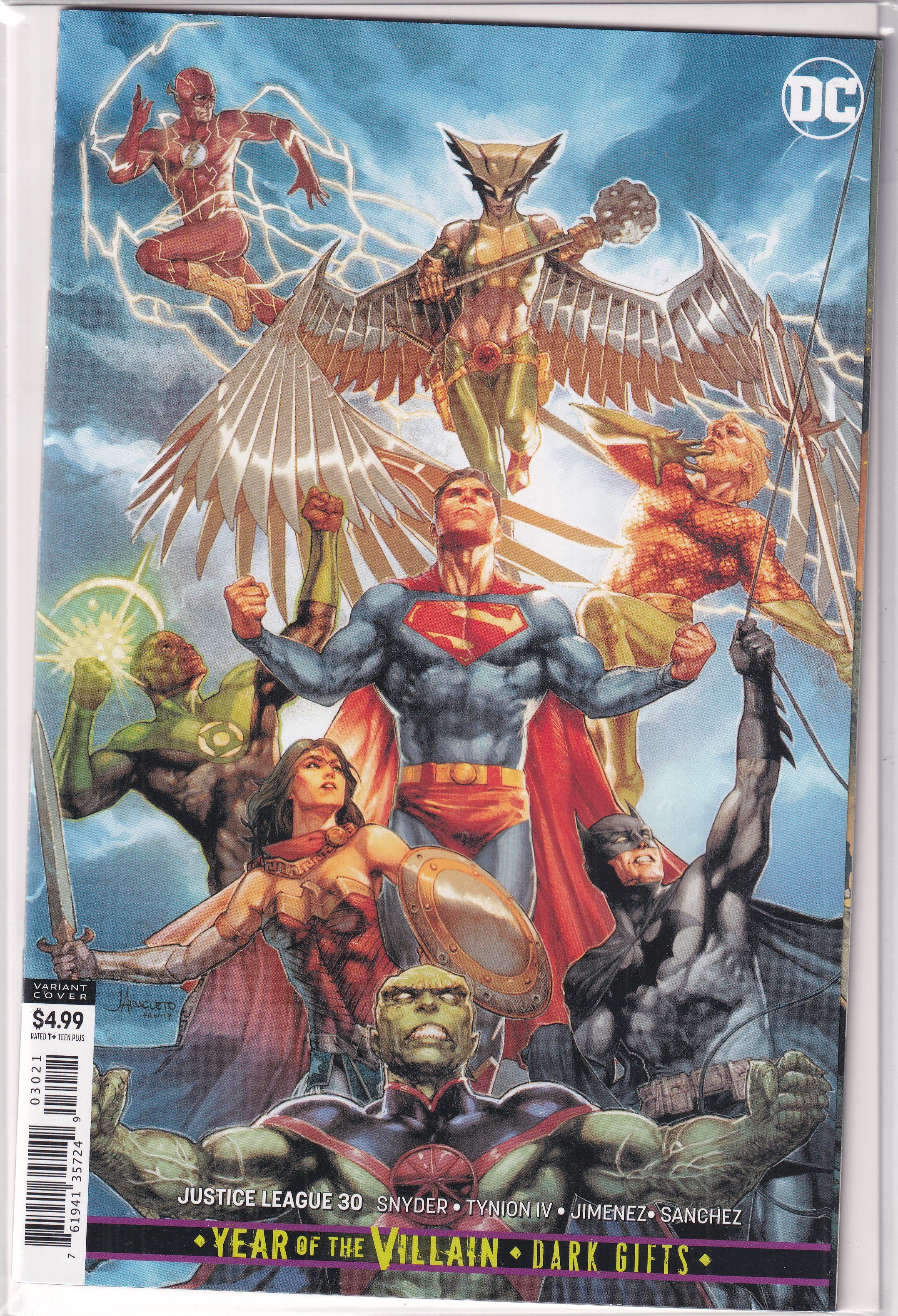 JUSTICE LEAUE #30 VARIANT - Slab City Comics