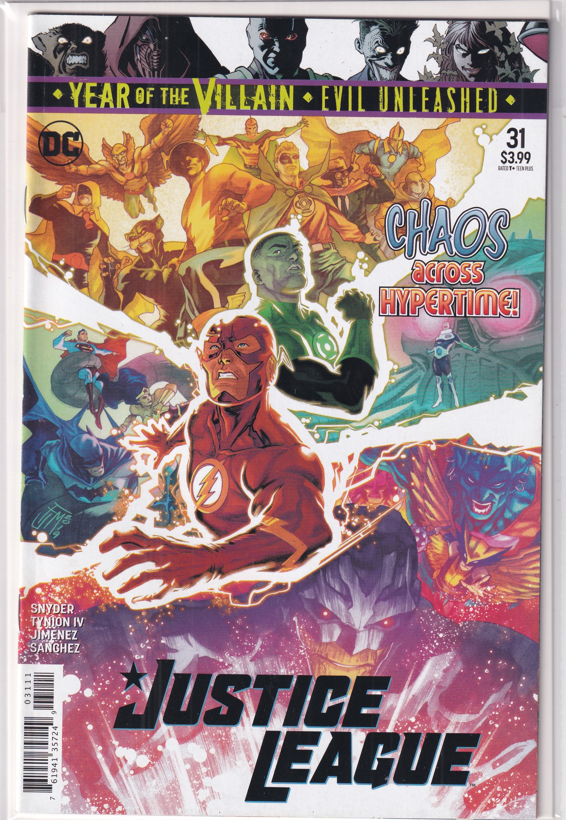 JUSTICE LEAUE #31 - Slab City Comics