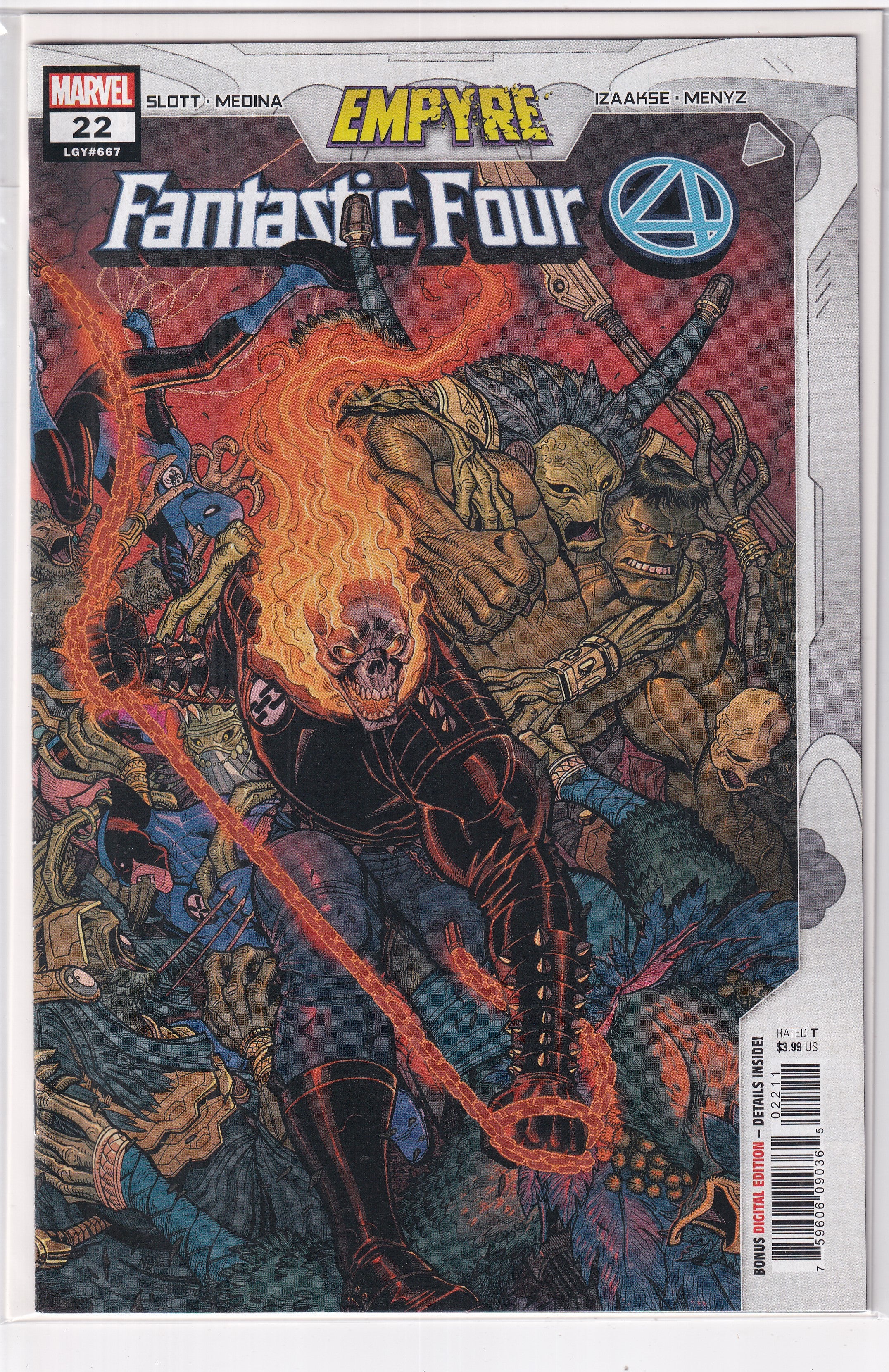 EMPYRE FANTASTIC FOUR #22 - Slab City Comics