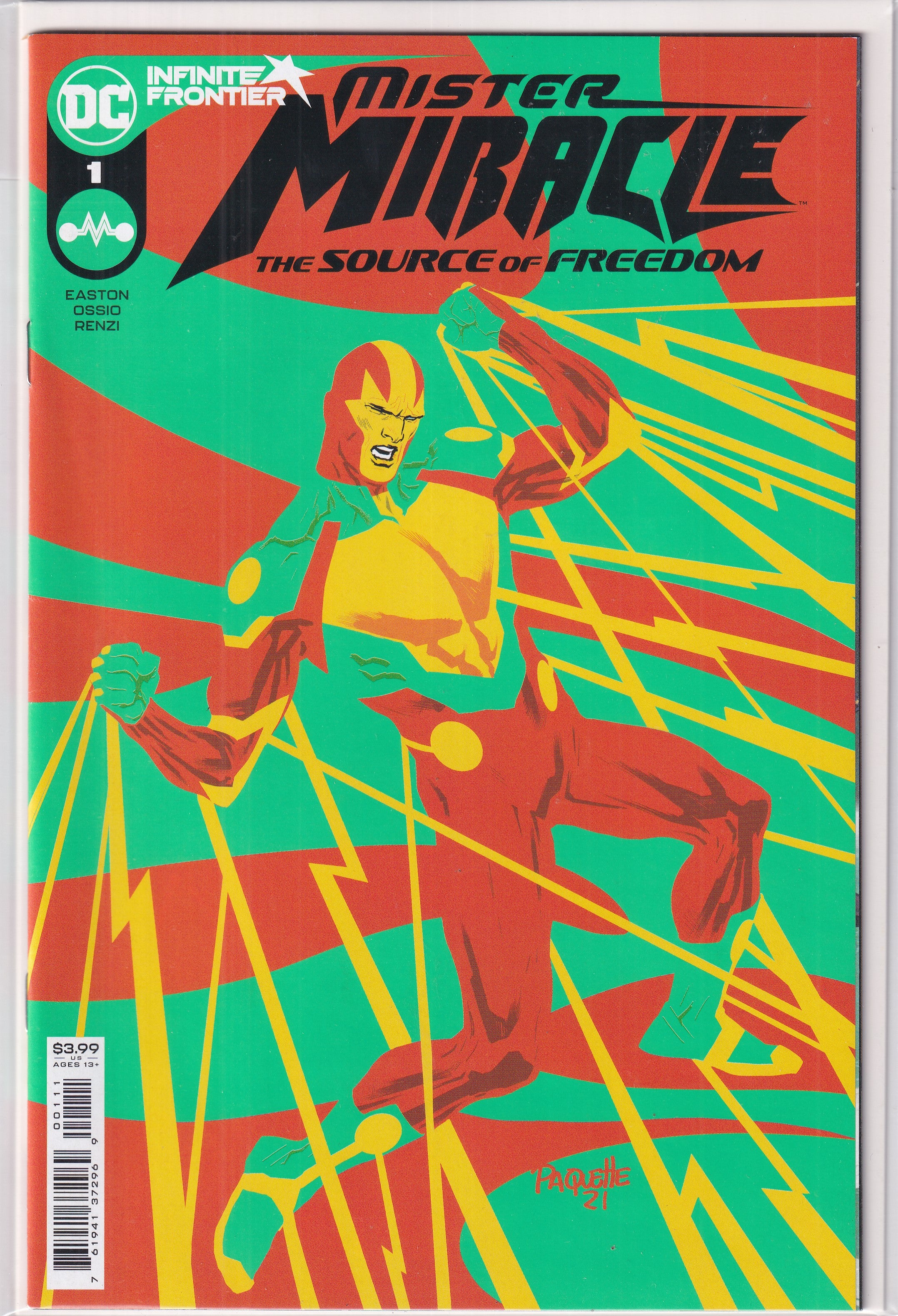 MISTER MIRACLE SOURCE OF FREEDOM #1 - Slab City Comics