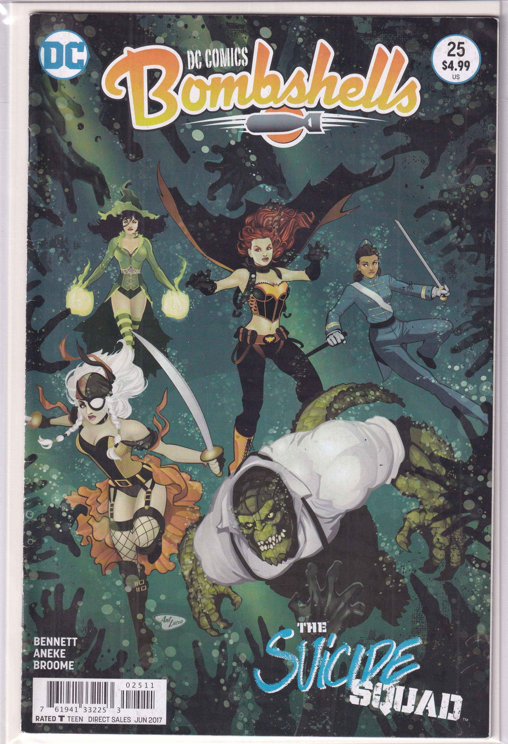 BOMBSHELLS UNITED #25 - Slab City Comics